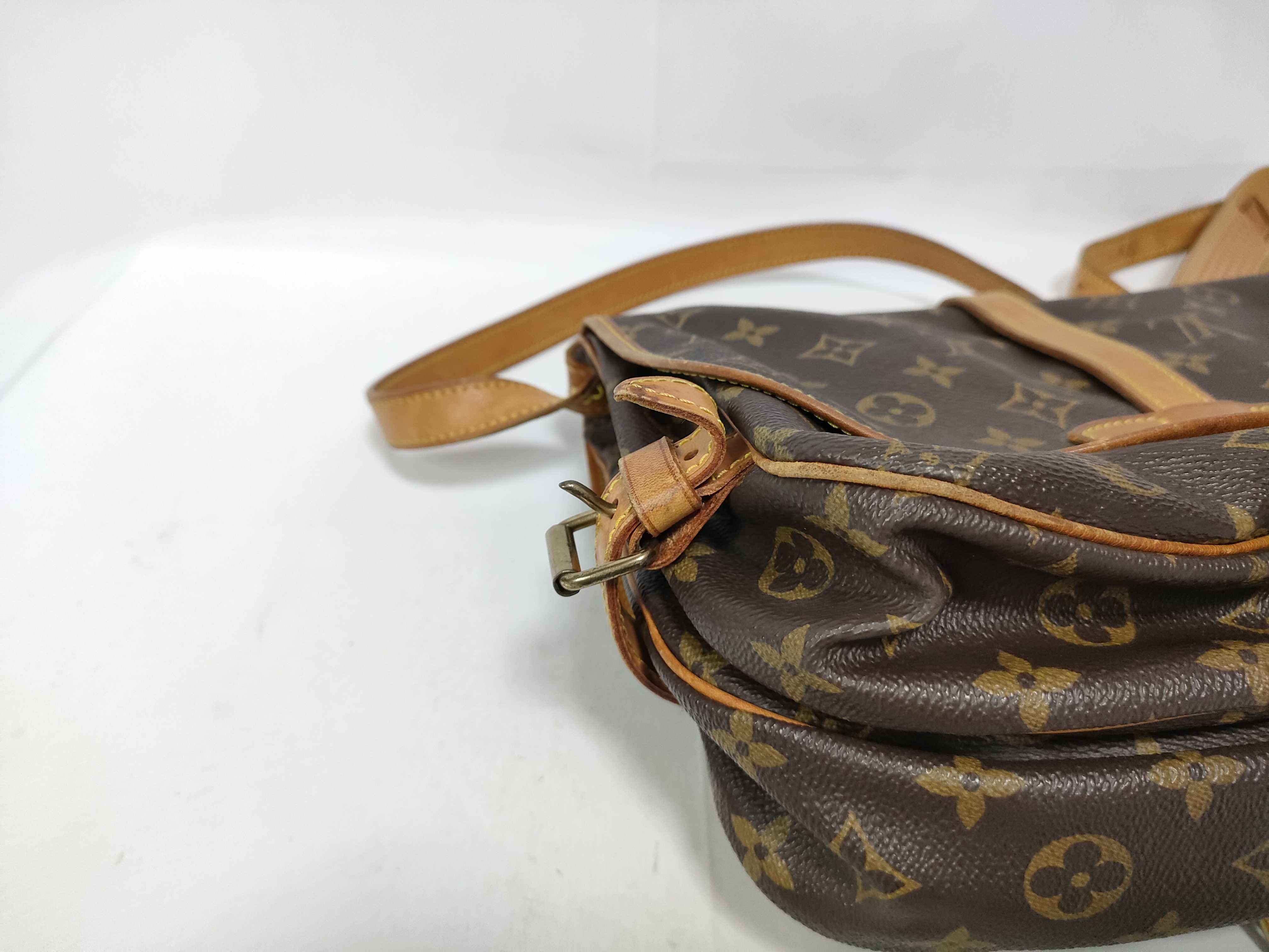 Monogram Louis Vuitton Monogram Saumur Shoulder Bag — view 5