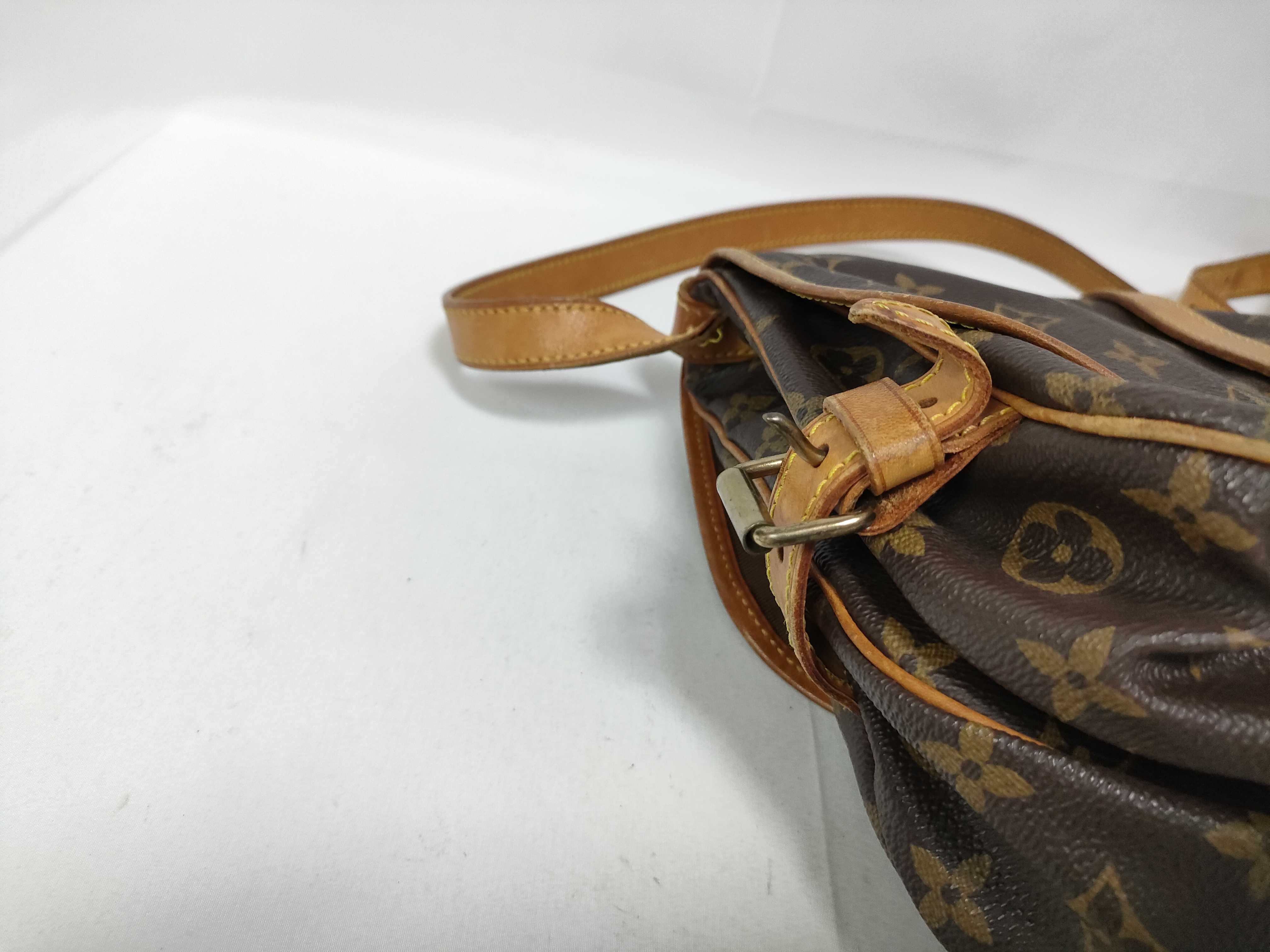 Monogram Louis Vuitton Monogram Saumur Shoulder Bag — view 6