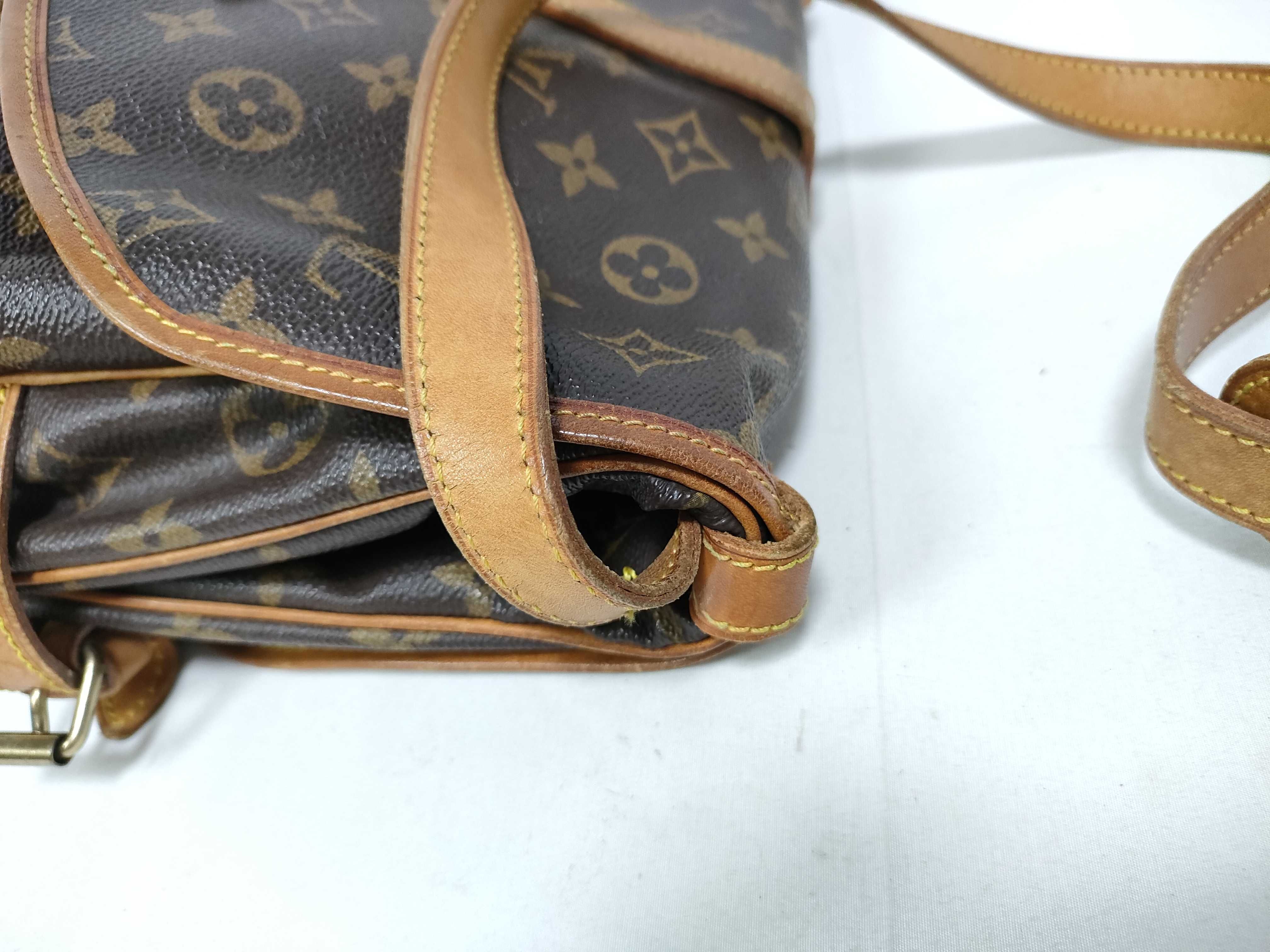 Monogram Louis Vuitton Monogram Saumur Shoulder Bag — view 10