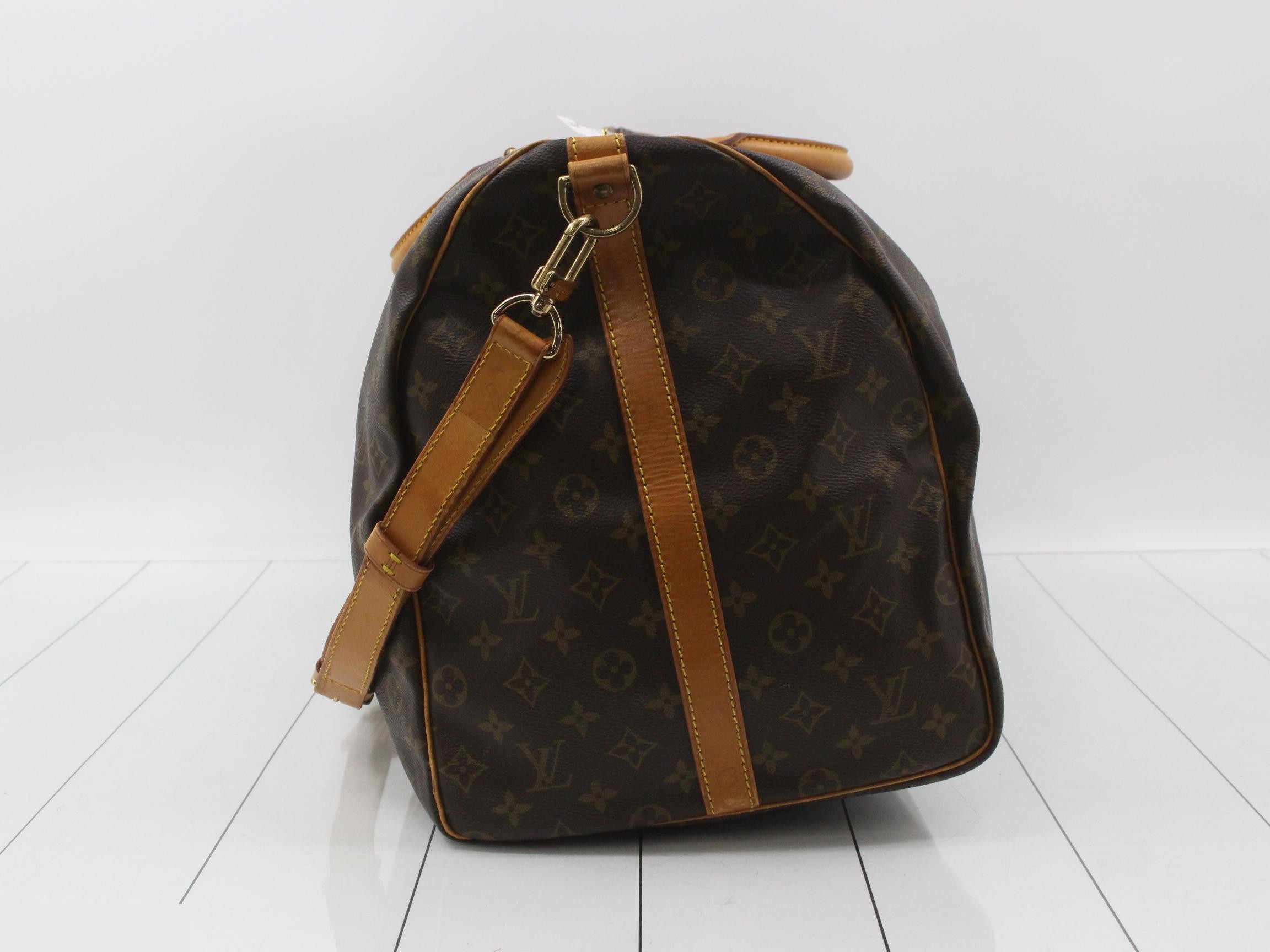 Monogram Keepall Bandoulière 60 Boston Bag M41412 — view 3