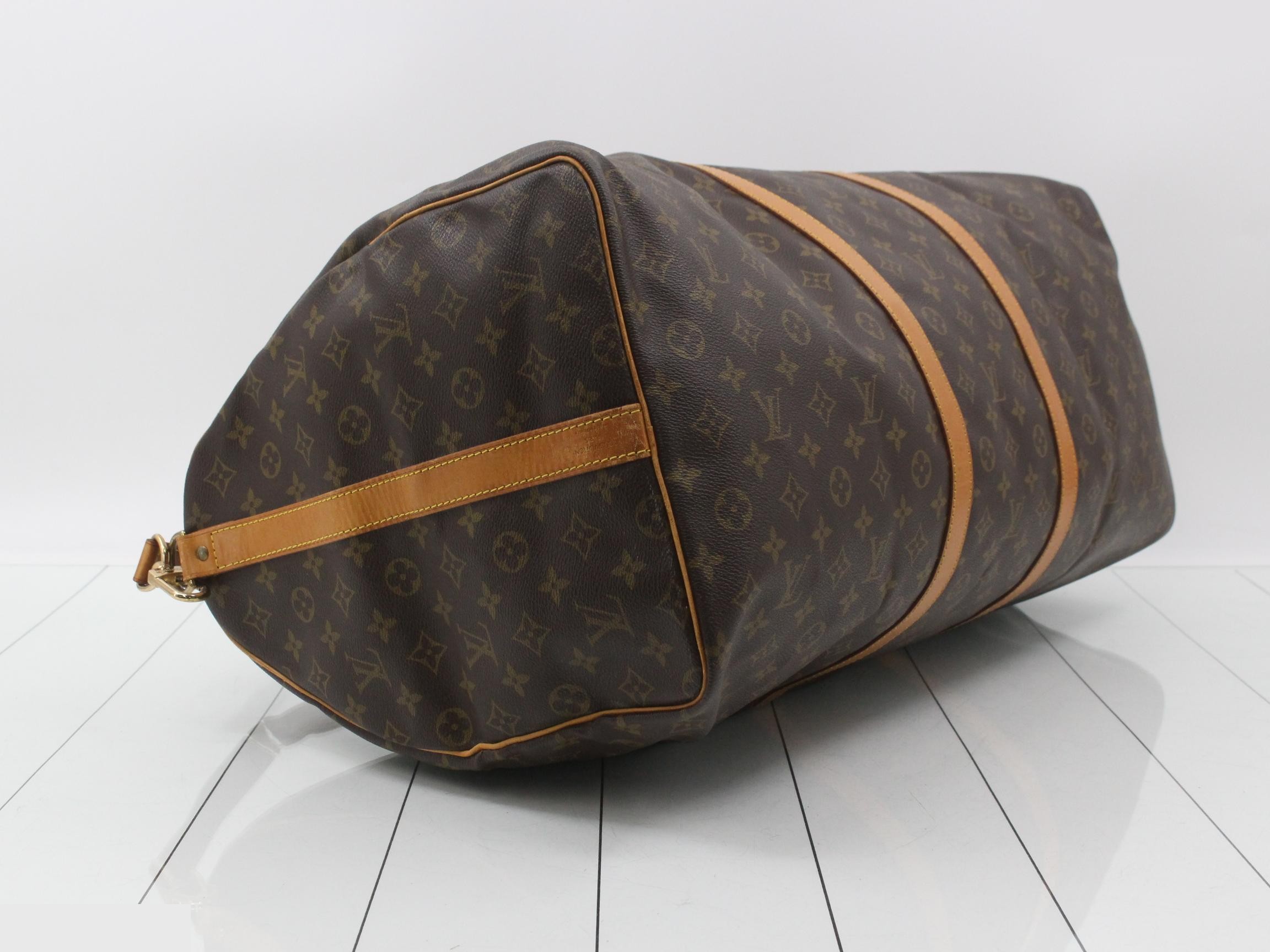 Monogram Keepall Bandoulière 60 Boston Bag M41412 — view 5