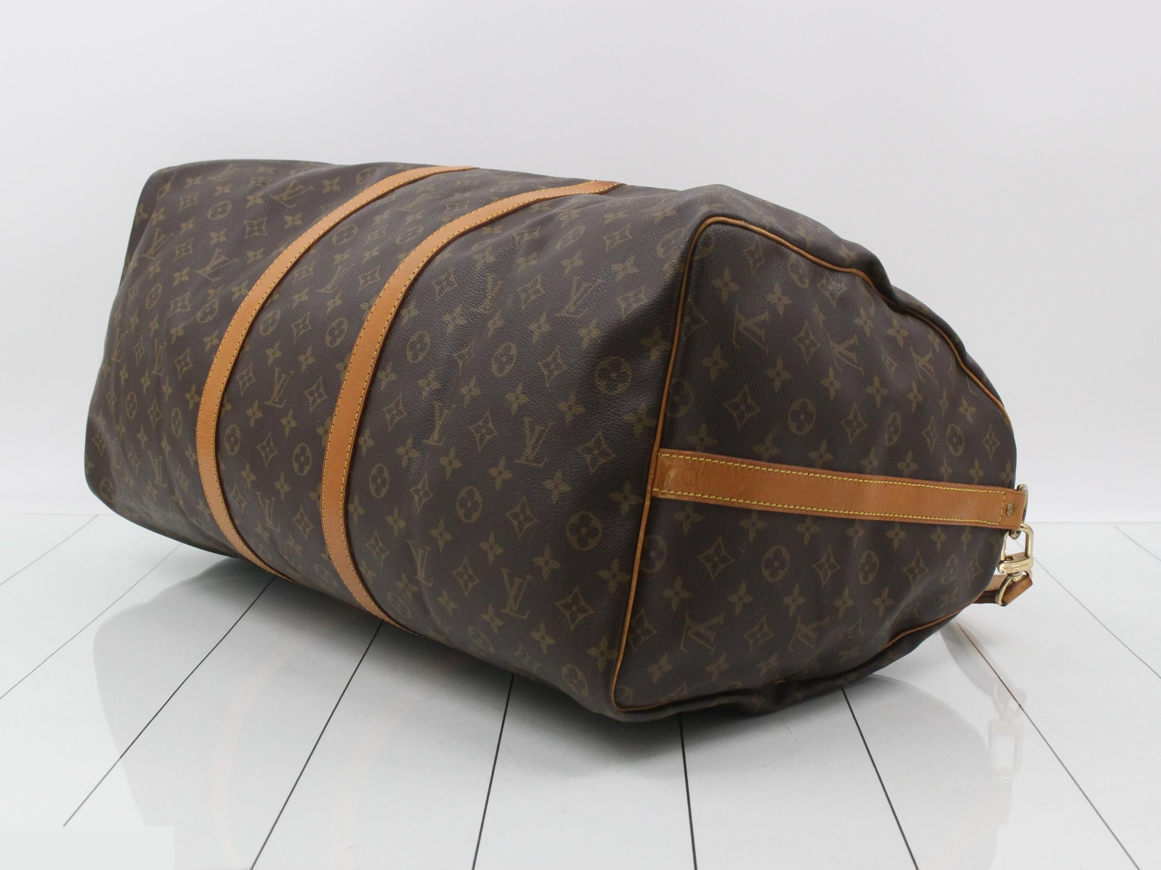 Monogram Keepall Bandoulière 60 Boston Bag M41412 — view 6
