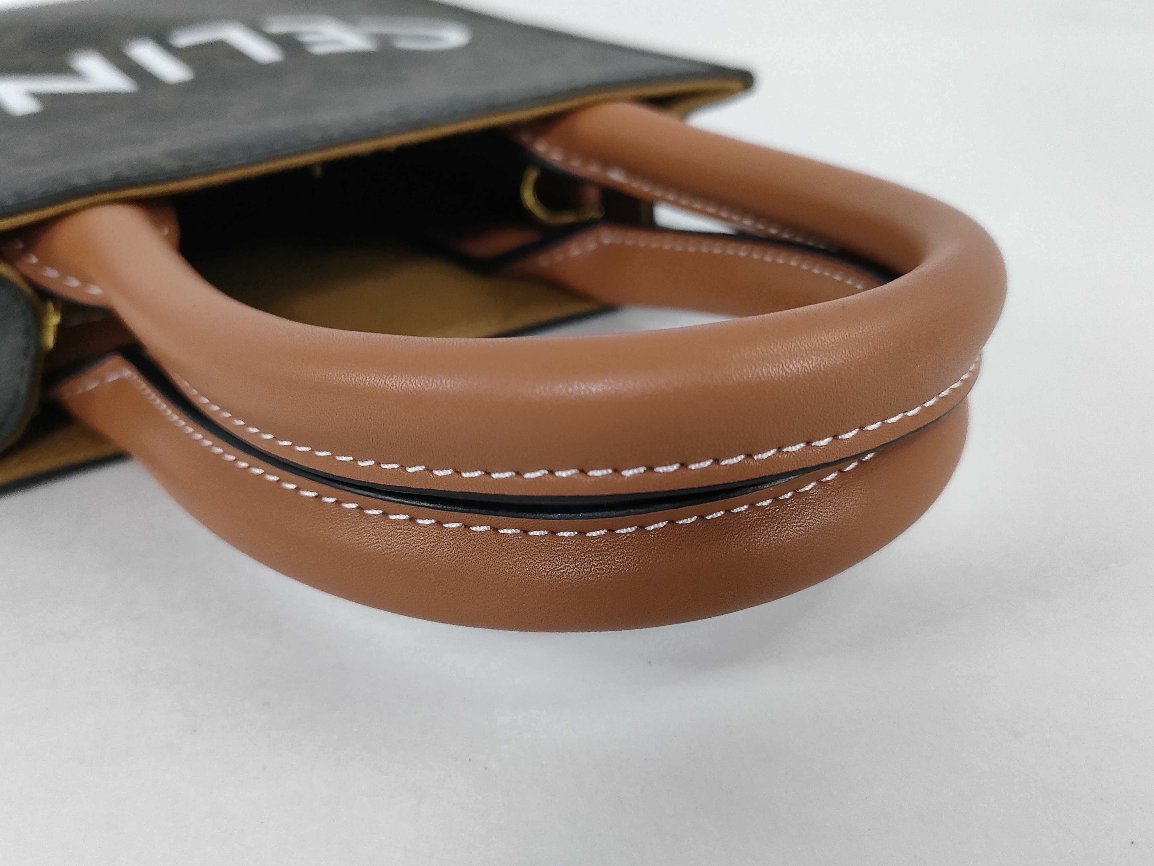 Vertical Cover Leather Hand Shoulder Bag — view 4