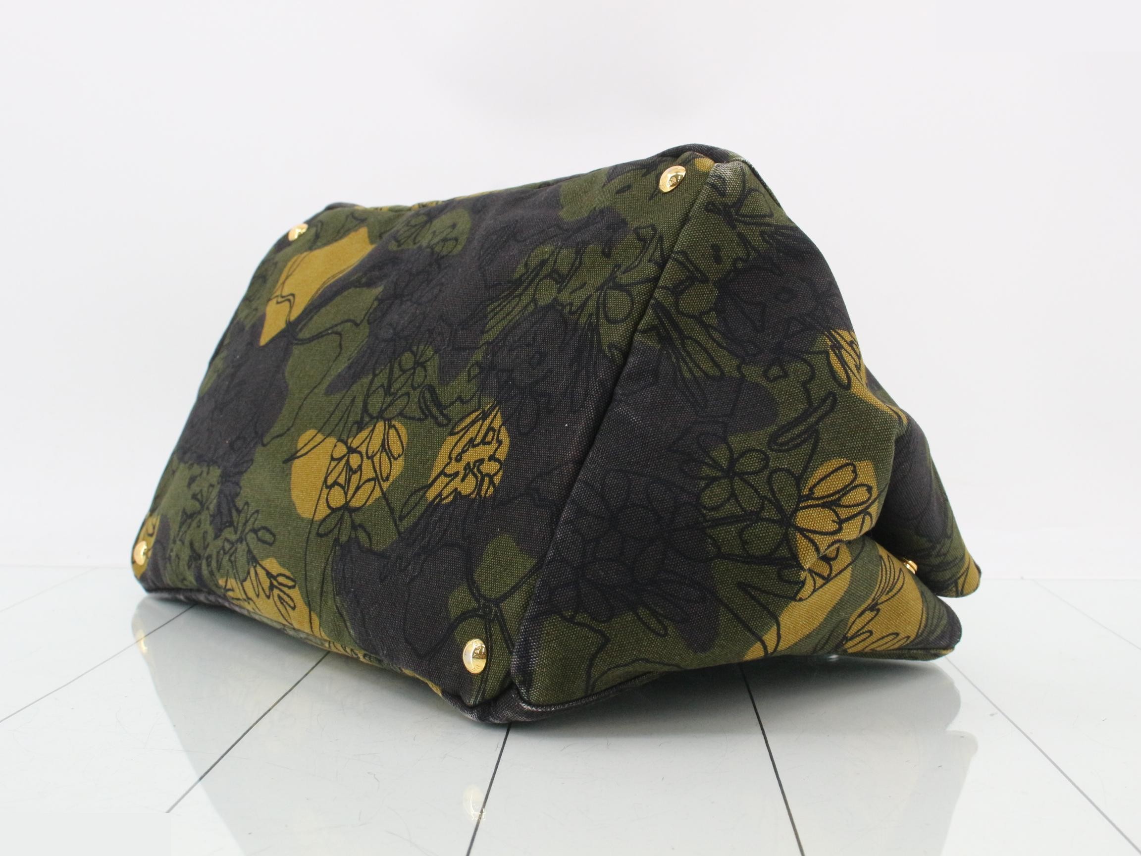 Canapa Botanical Print Tote Bag - Camouflage — view 6