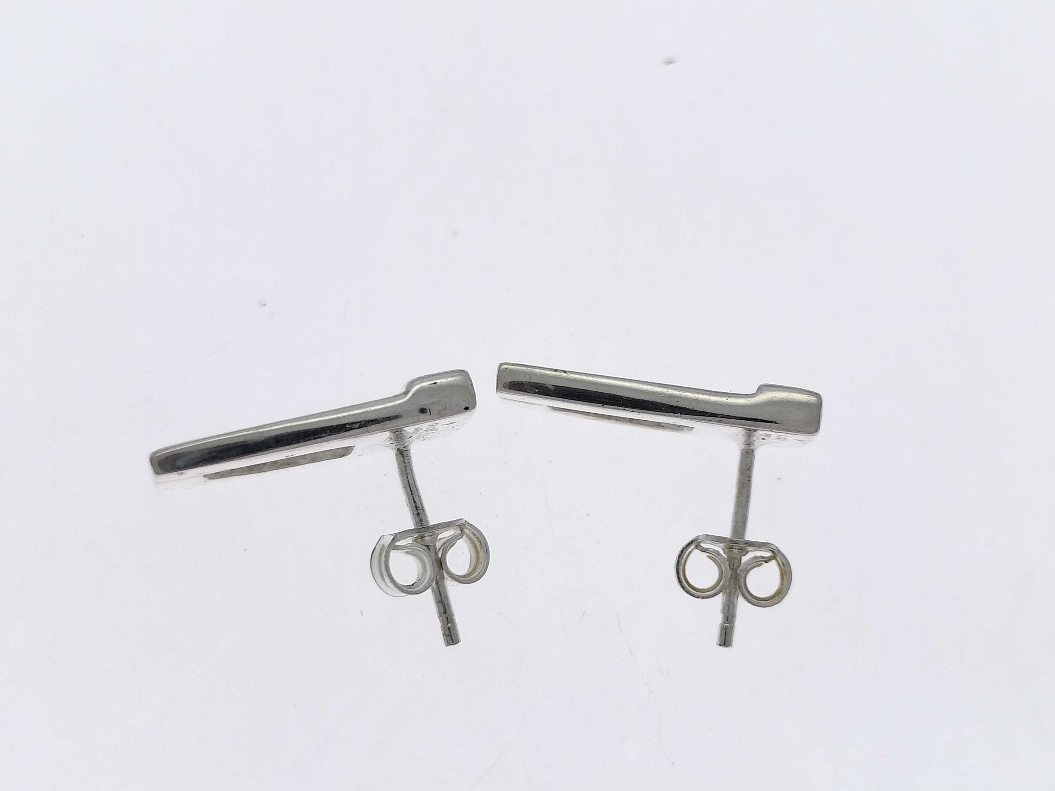 logo earrings, SV925, 5.6g, with dust bag and box. — view 3