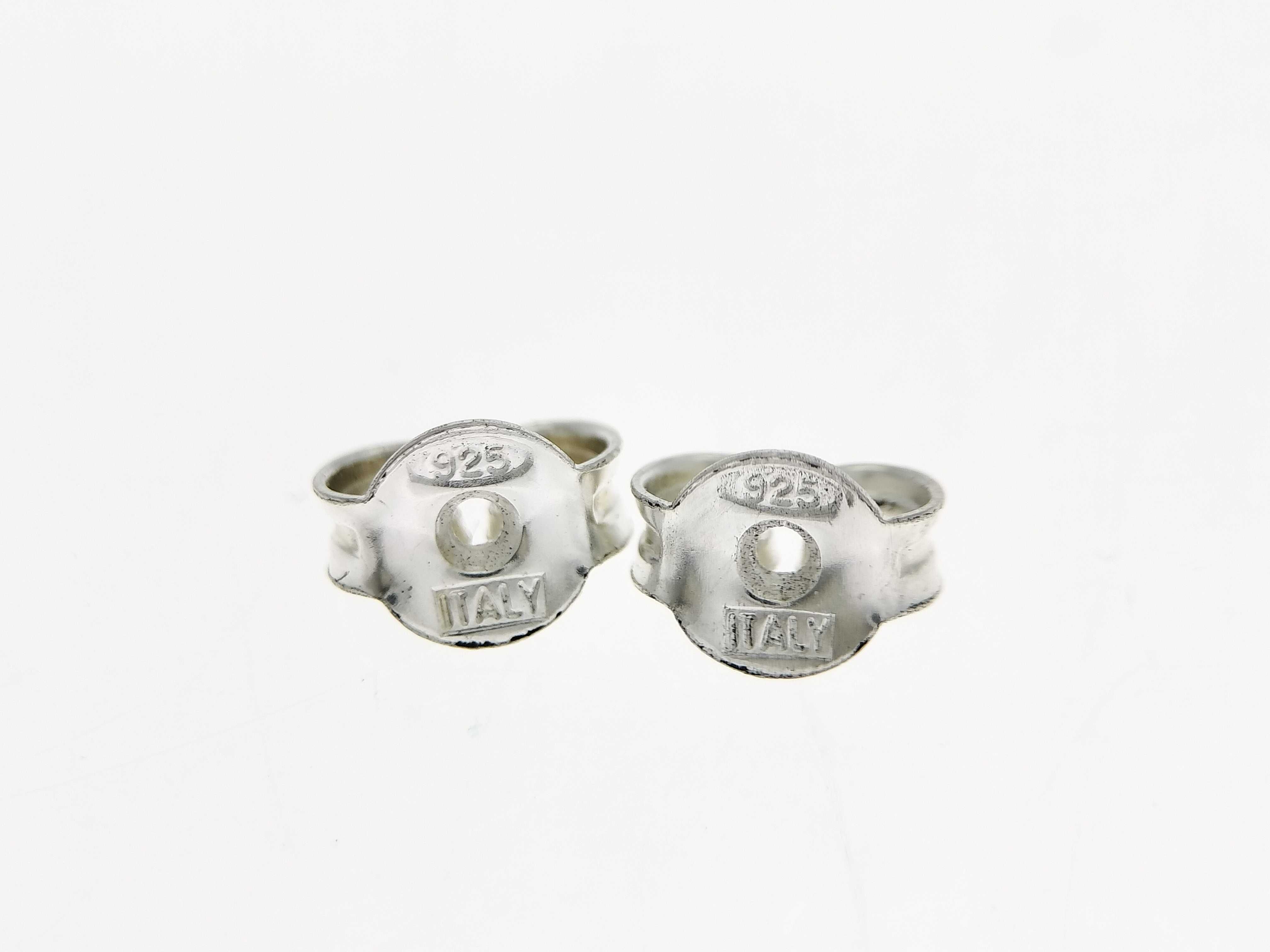 logo earrings, SV925, 5.6g, with dust bag and box. — view 7