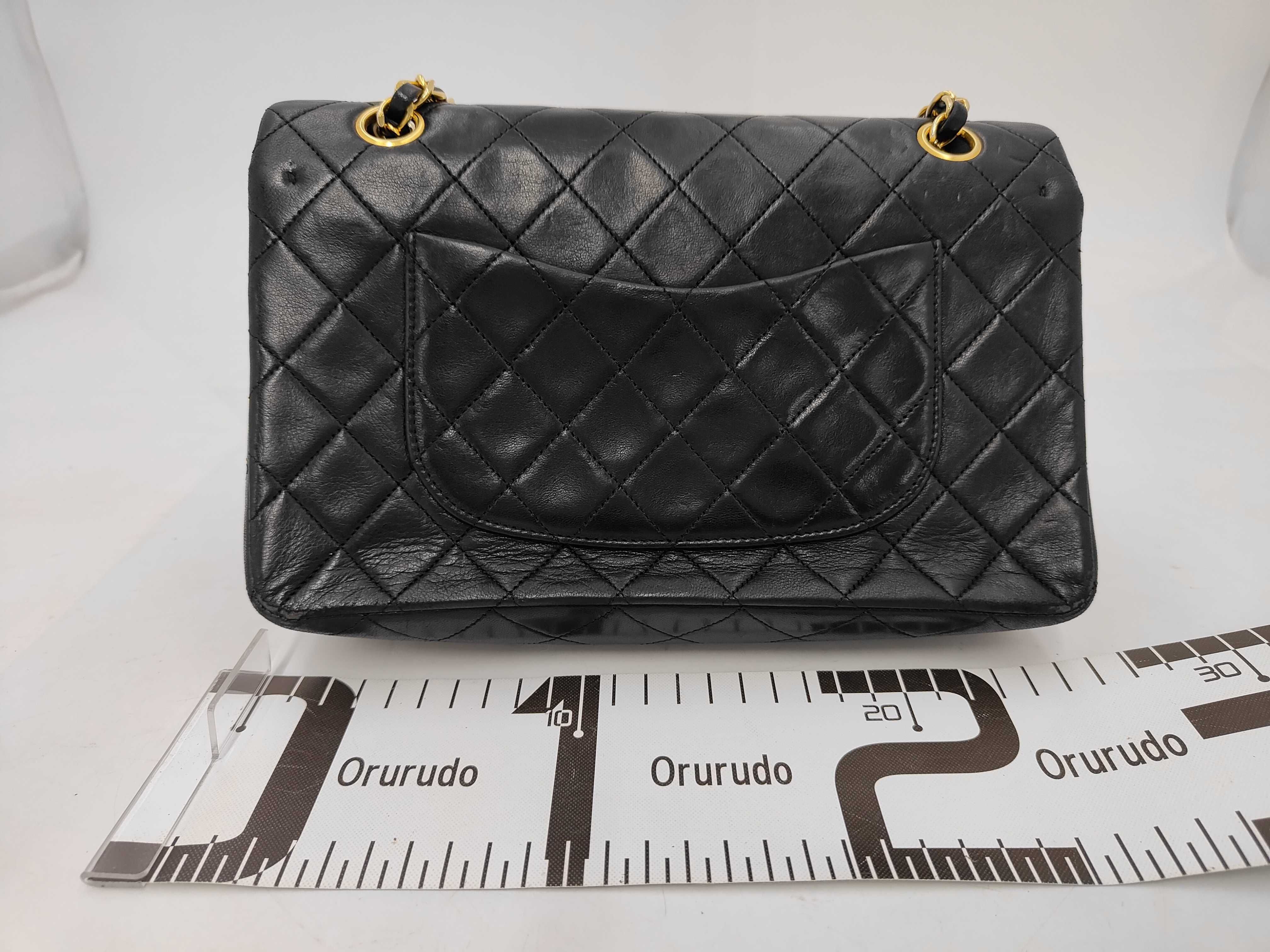 Matelassé Black WW Shoulder Bag — view 2