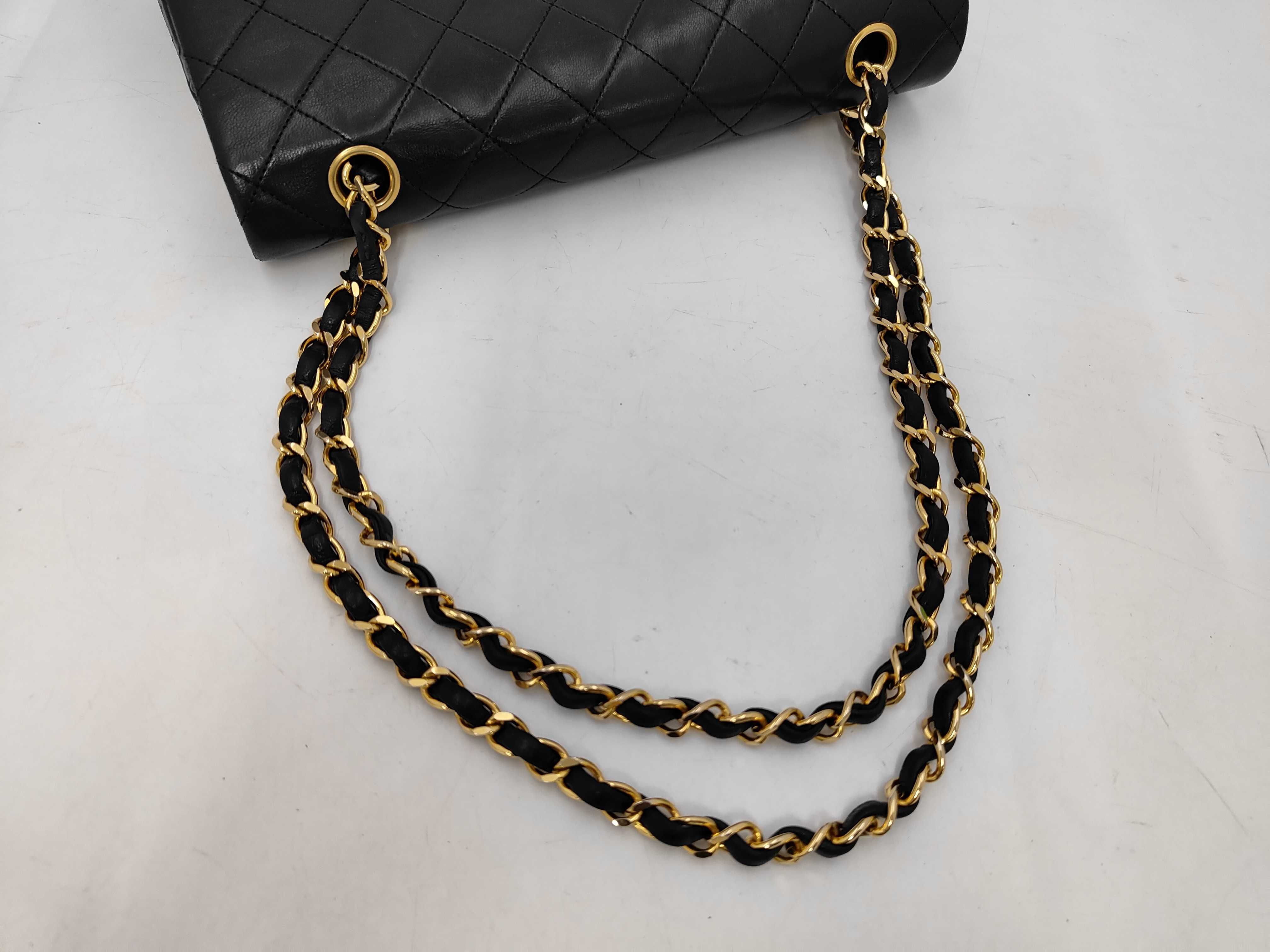 Matelassé Black WW Shoulder Bag — view 3