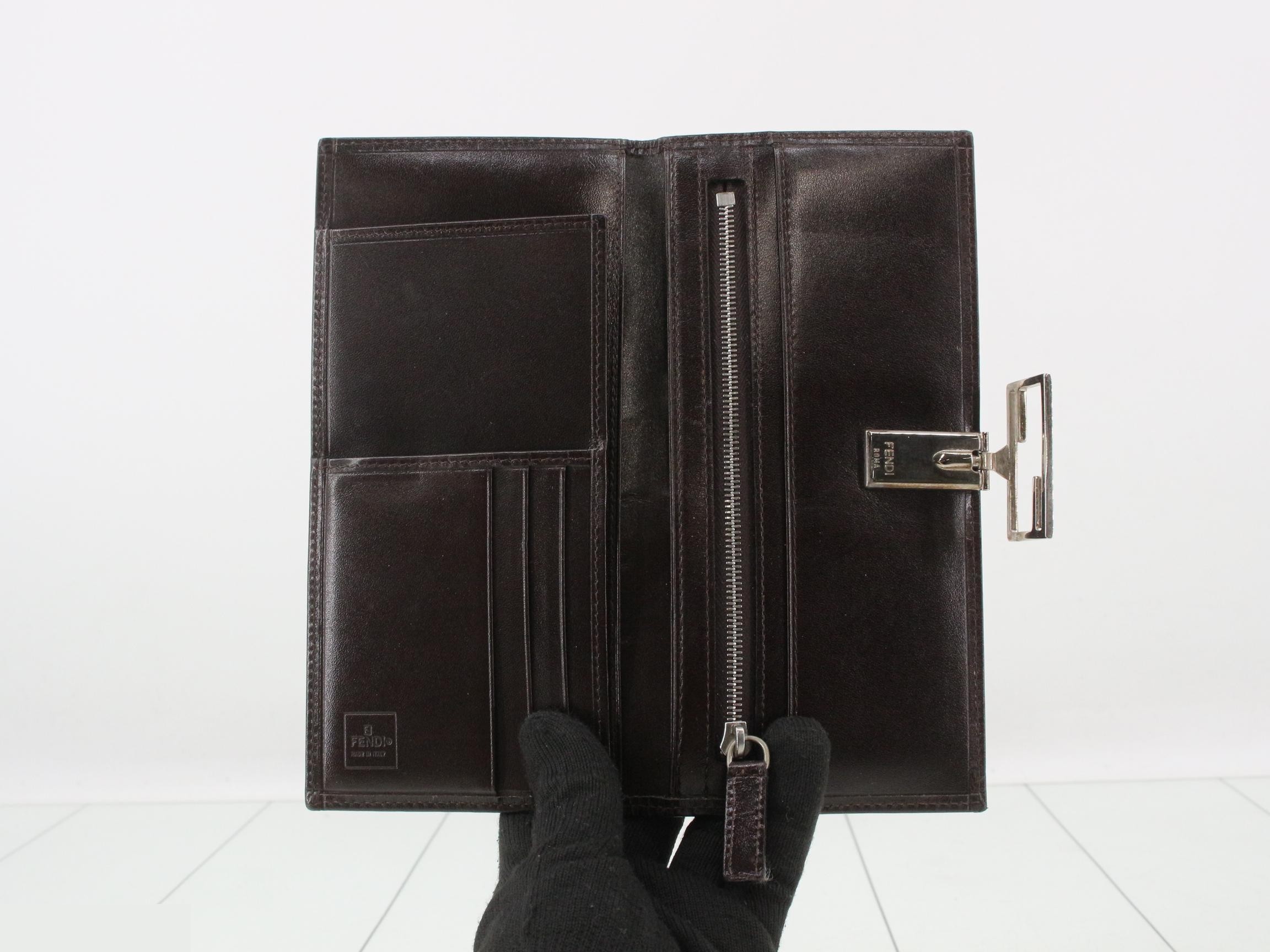 Zucca pattern wallet with logo buckle 07-15827-002 — view 4