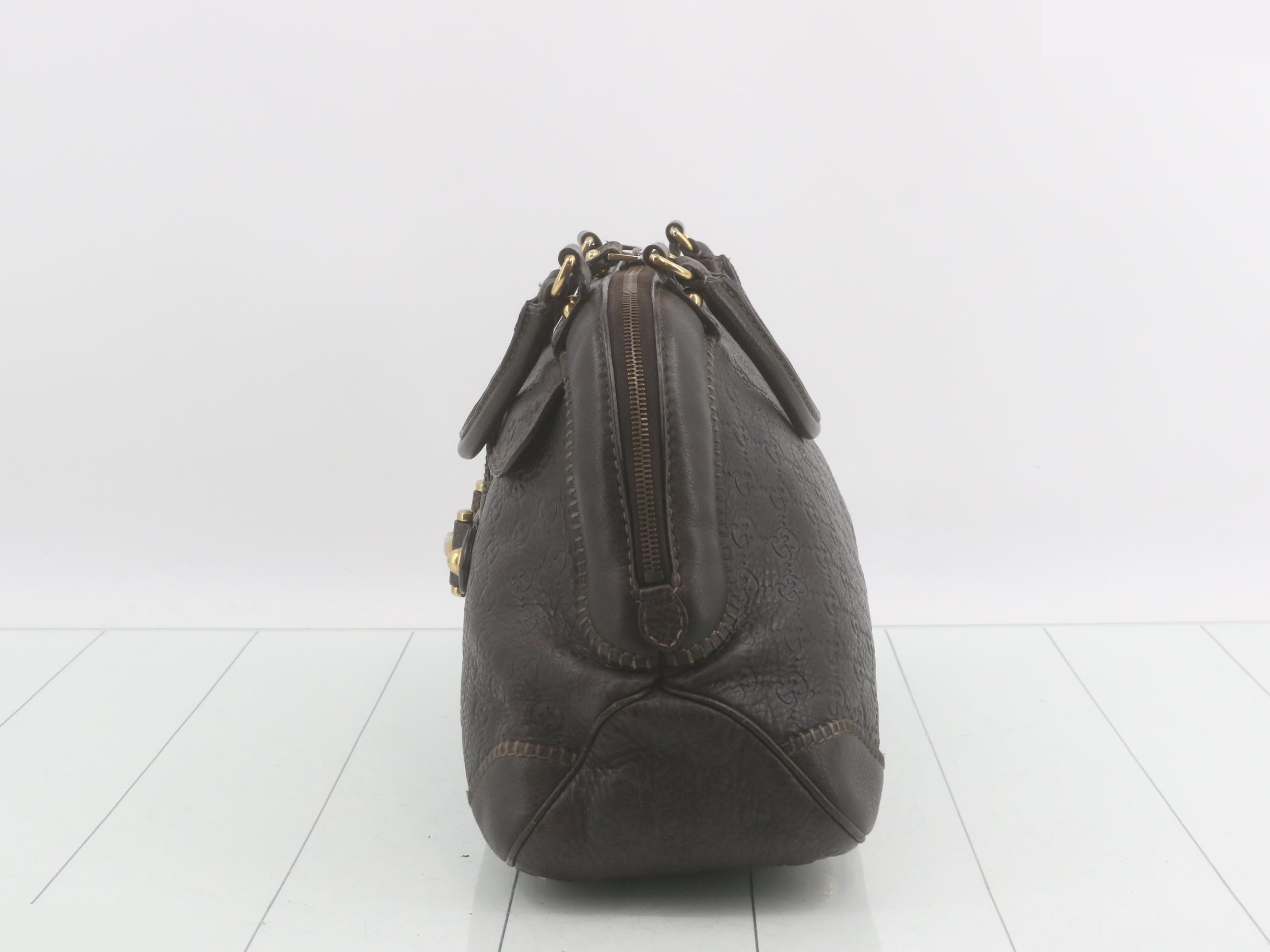 223956 Guccissima New Pelham Horsebit Leather Brown — view 3
