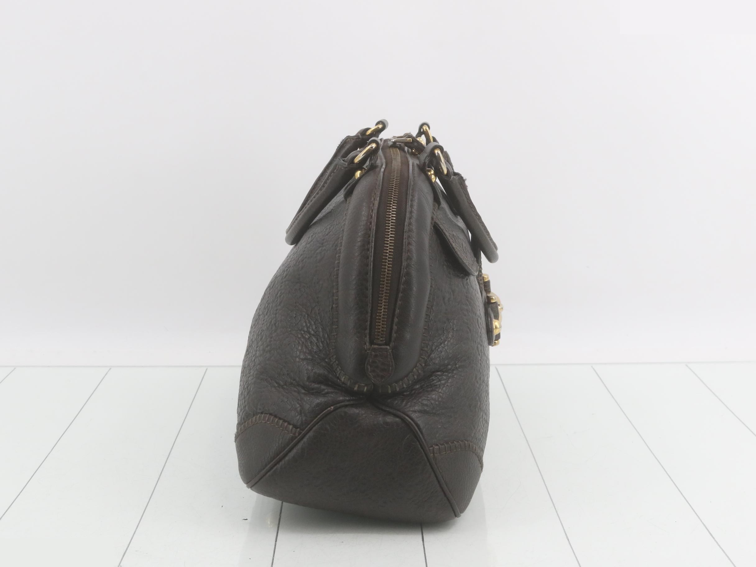 223956 Guccissima New Pelham Horsebit Leather Brown — view 4