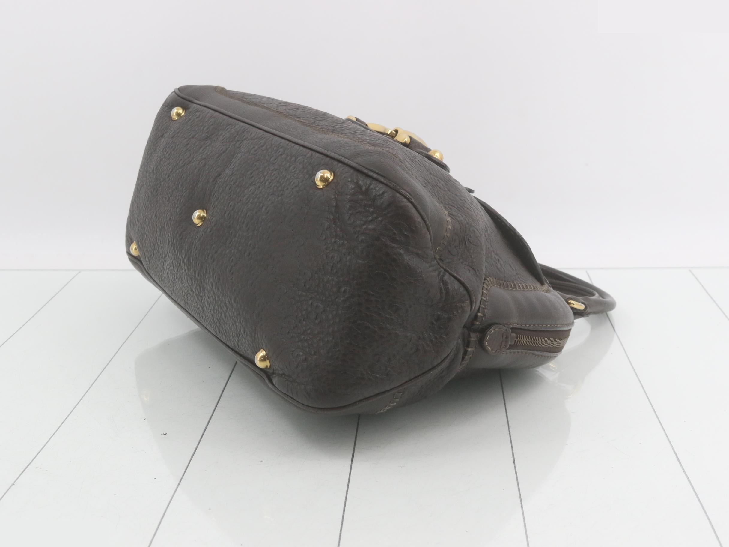 223956 Guccissima New Pelham Horsebit Leather Brown — view 6