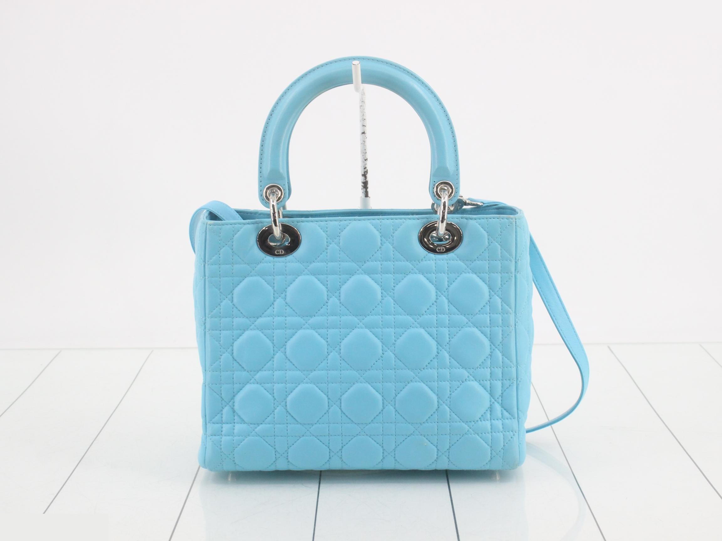 2005 Limited Lady Dior Medium Shoulder Bag — view 2