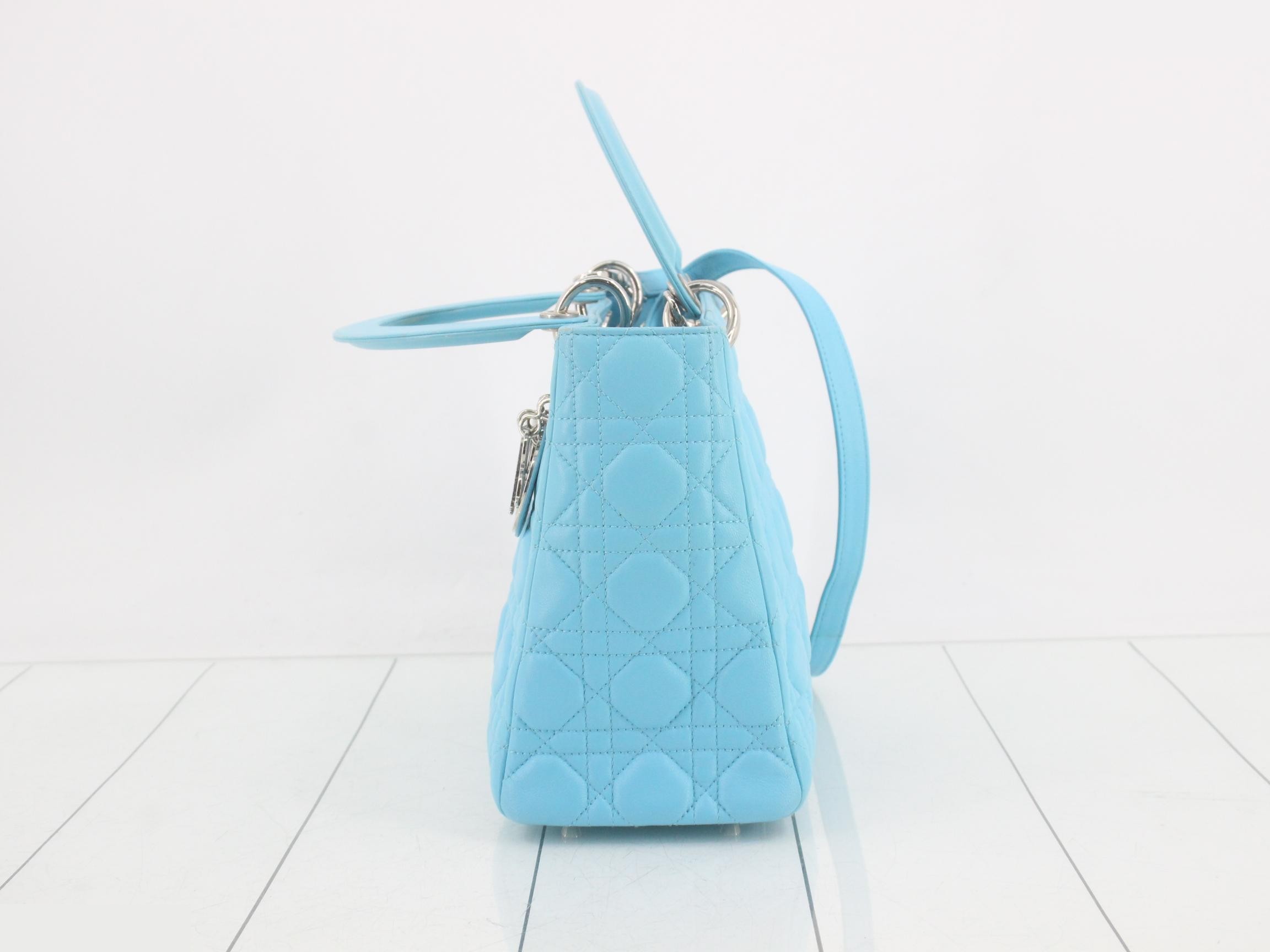 2005 Limited Lady Dior Medium Shoulder Bag — view 3