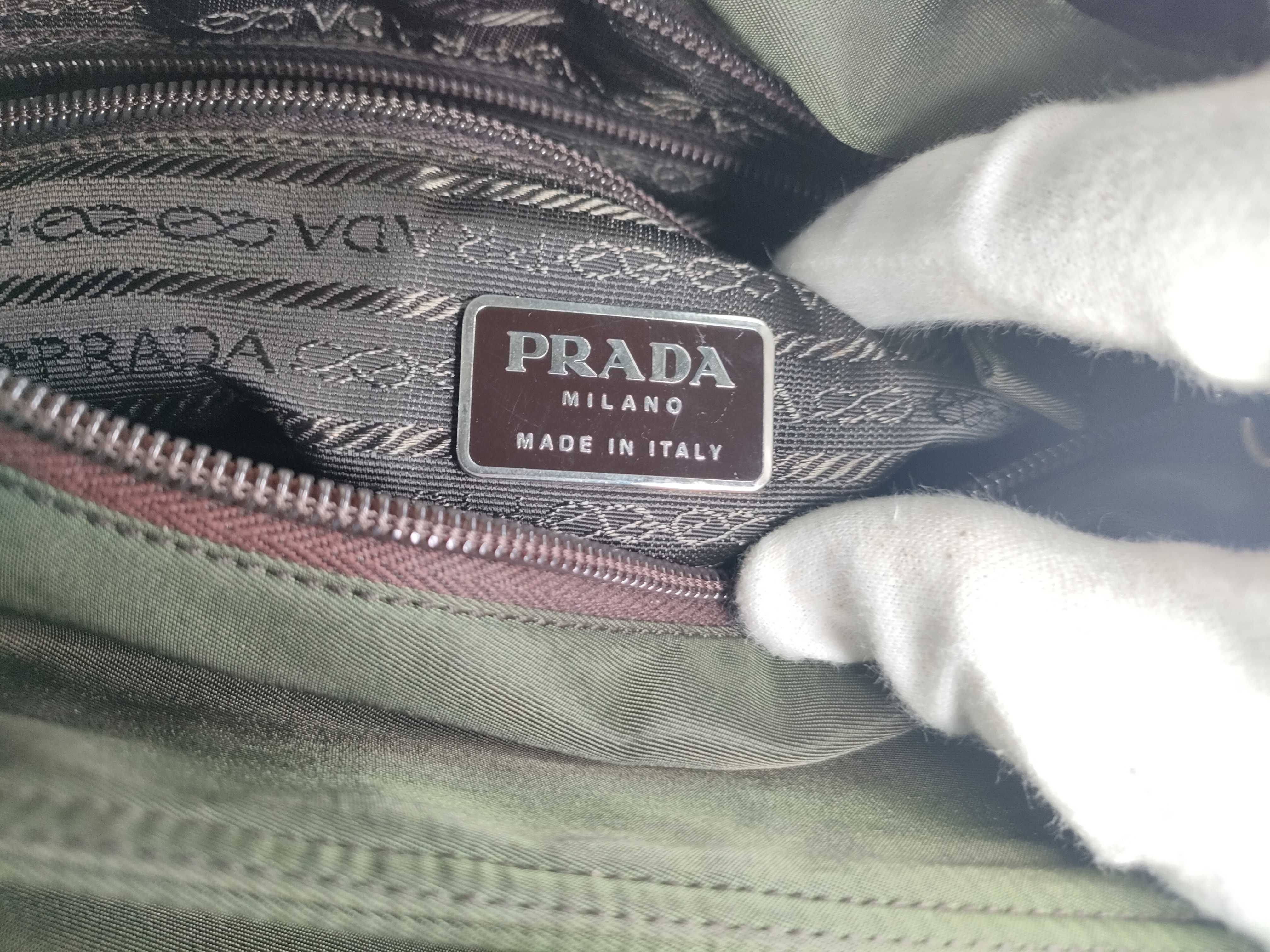 nylon tote bag, green tote bag — view 13