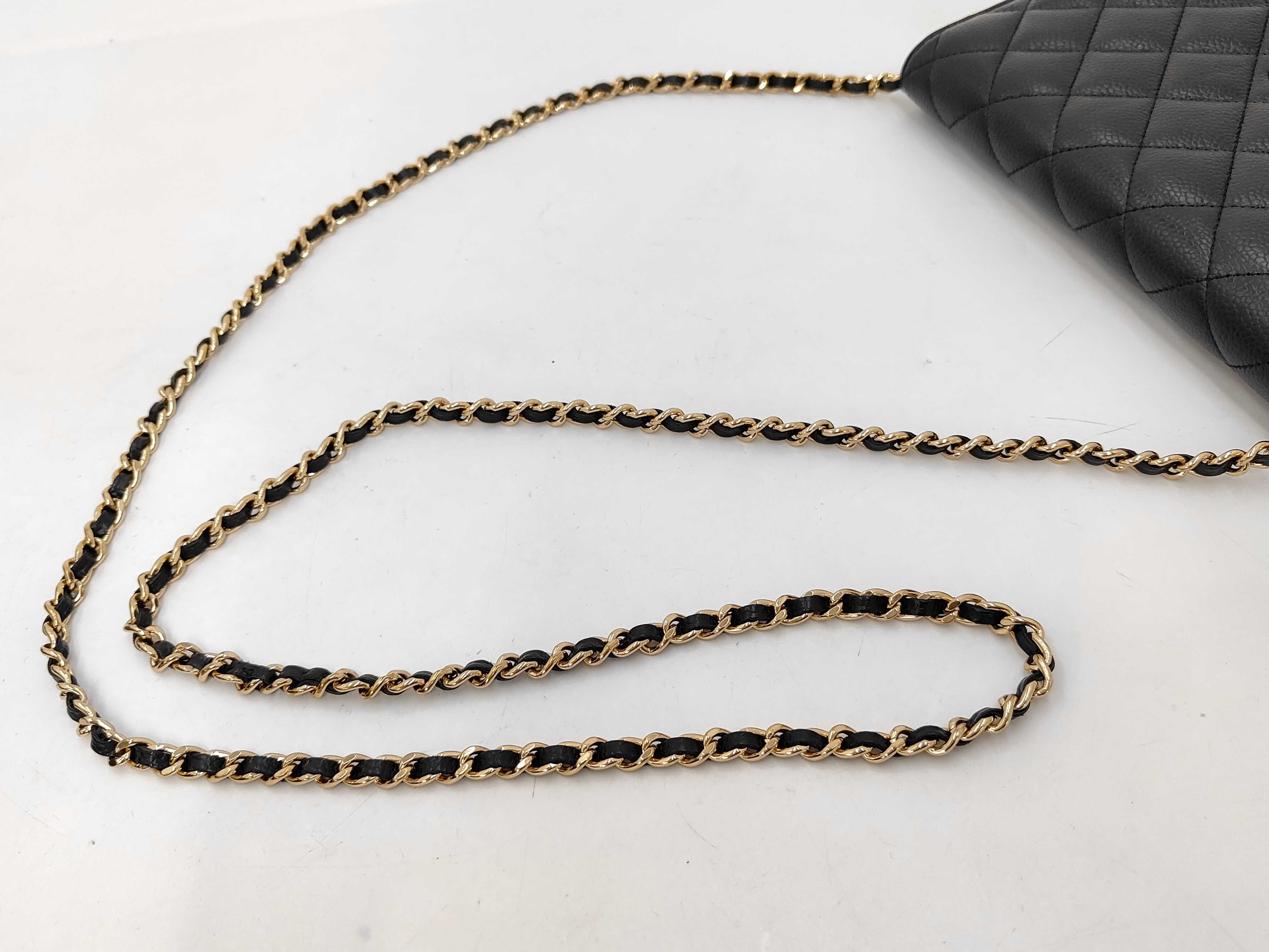 Caviar Skin Chain Wallet, Series 26, Gold Hardware Shoulder Bag — view 3