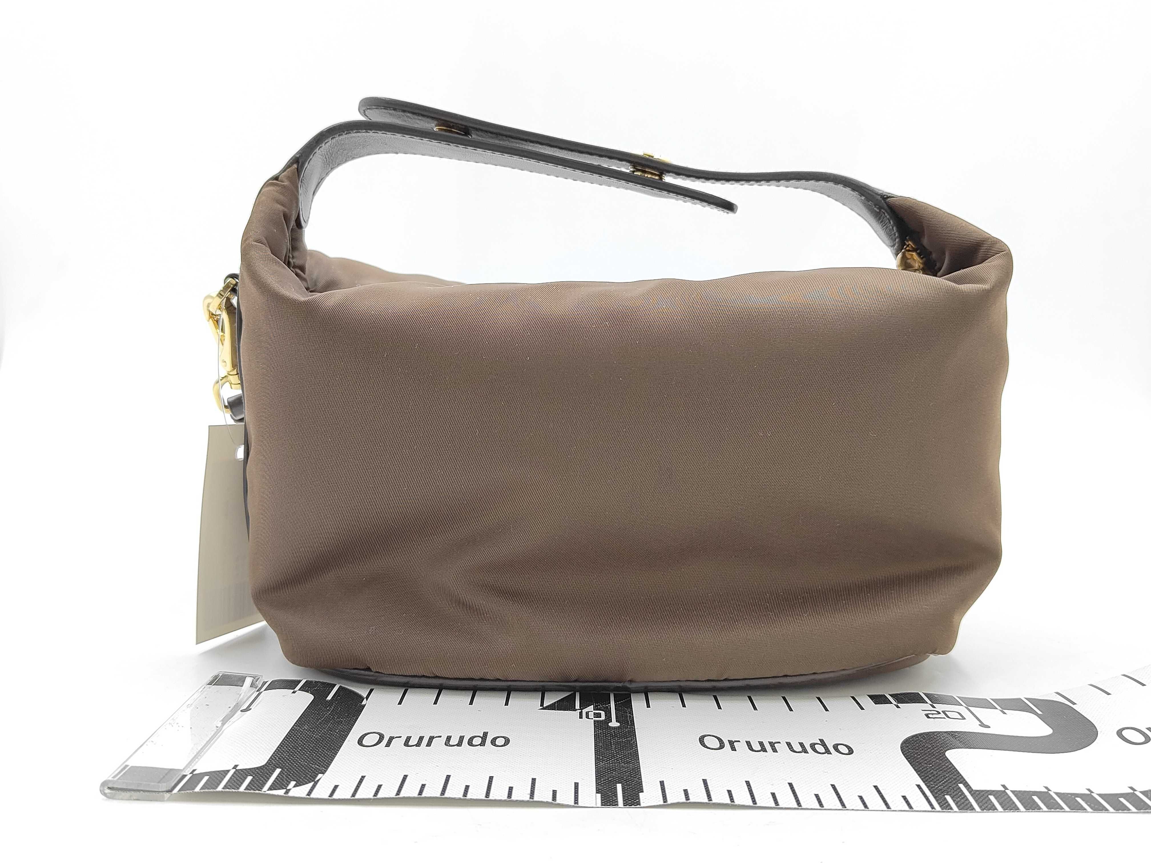 Nylon Cheri 1BC302 Brown Shoulder Bag — view 2