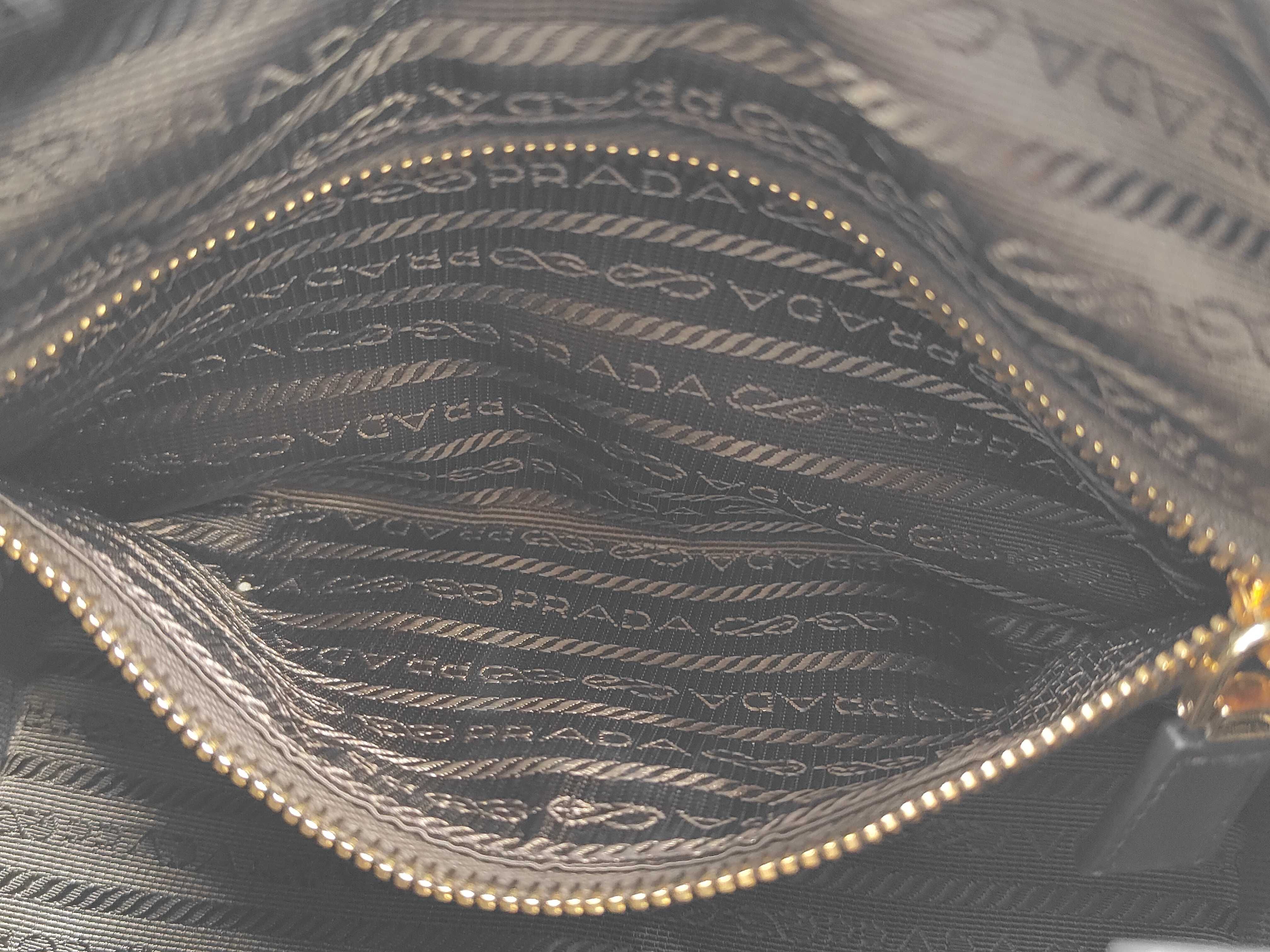 Nylon Cheri 1BC302 Brown Shoulder Bag — view 12