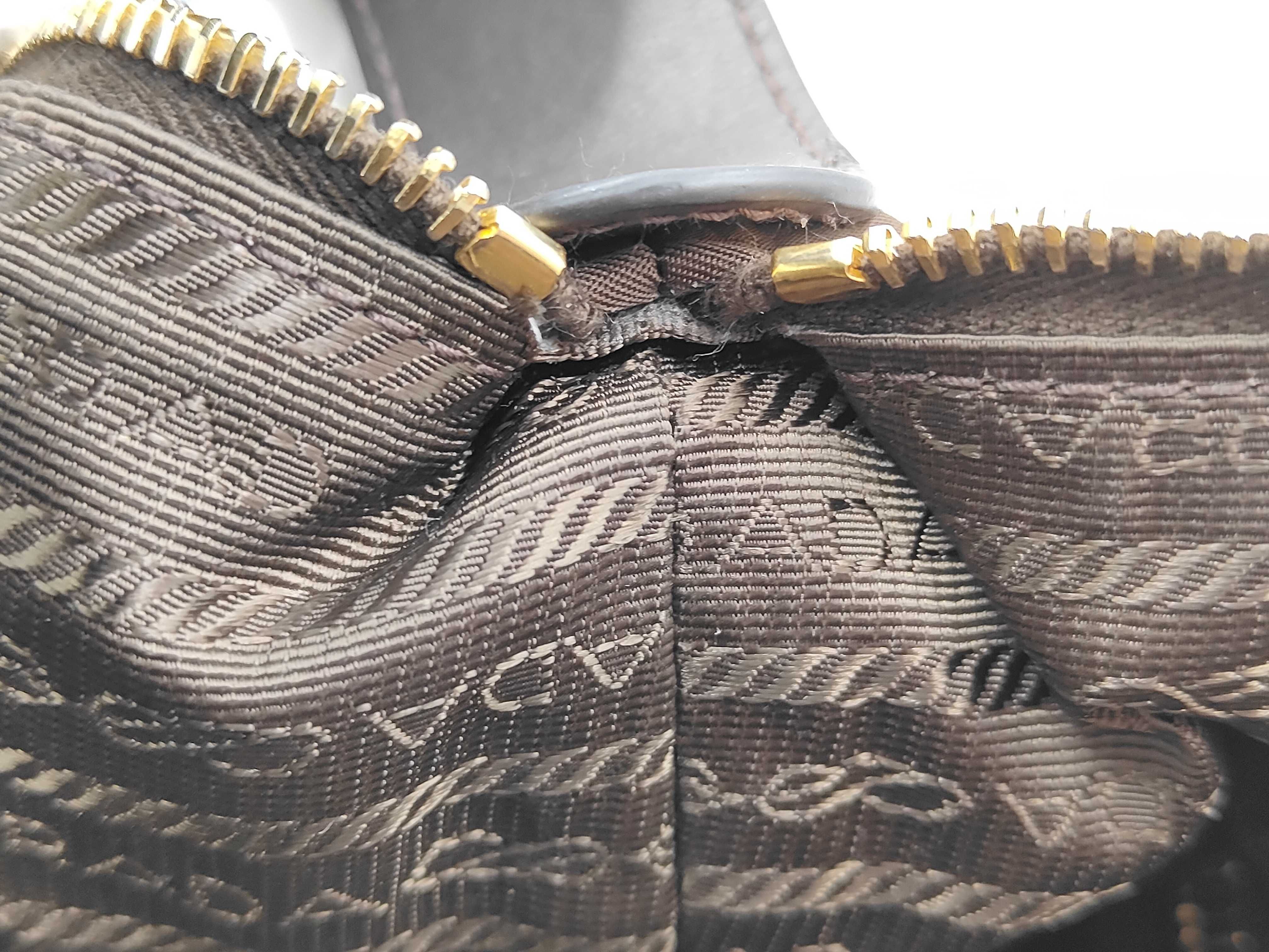 Nylon Cheri 1BC302 Brown Shoulder Bag — view 10