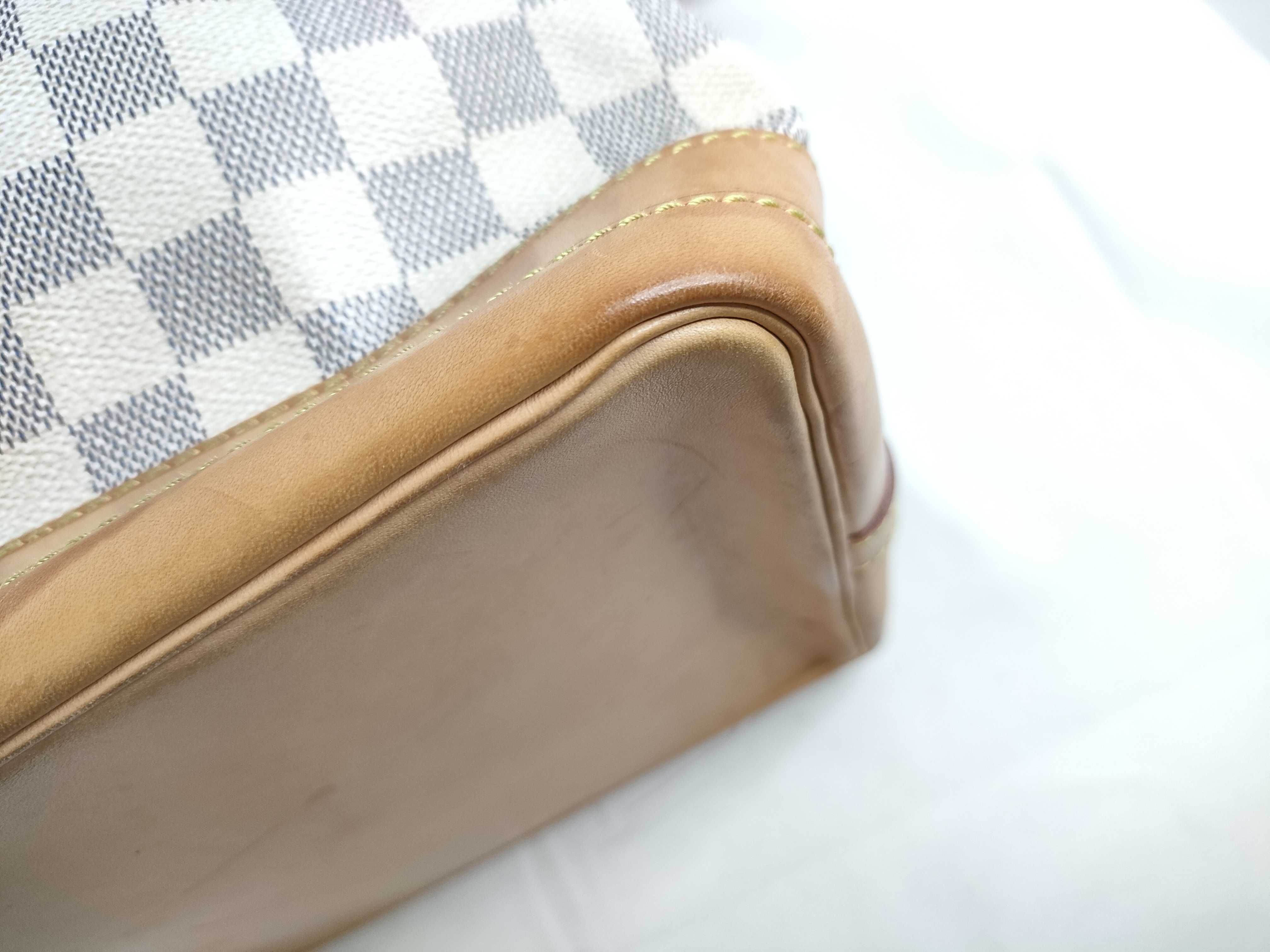 Damier Azur Louis Vuitton Brown Damier Noe Azur N42222 Shoulder Bag — view 5
