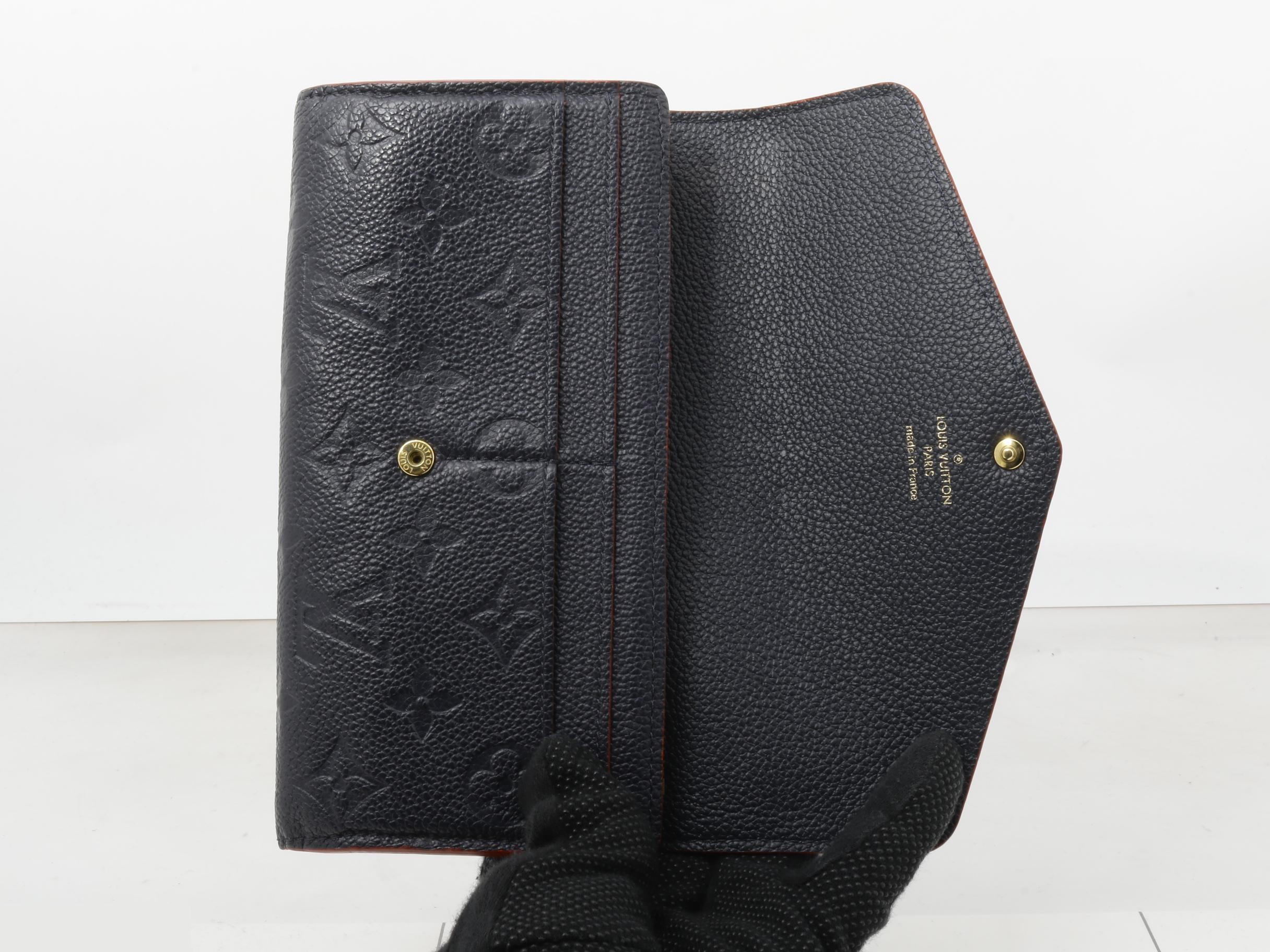 Portefeuille Sarah Marine Rouge — view 4