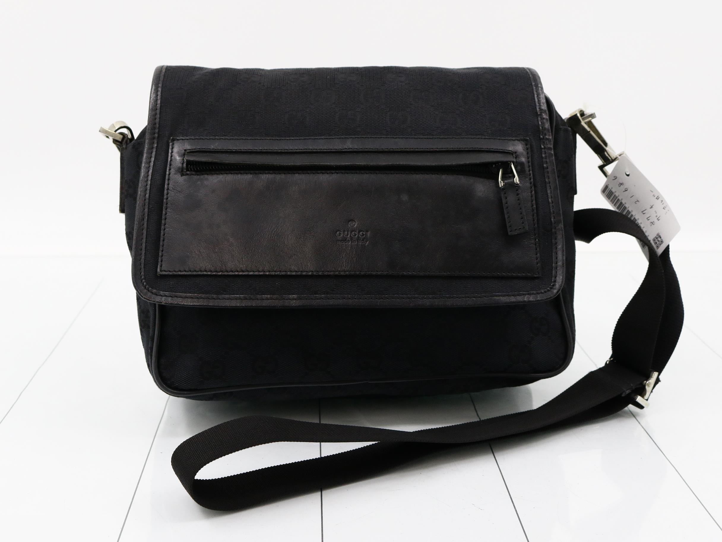 Shoulder bag GG canvas