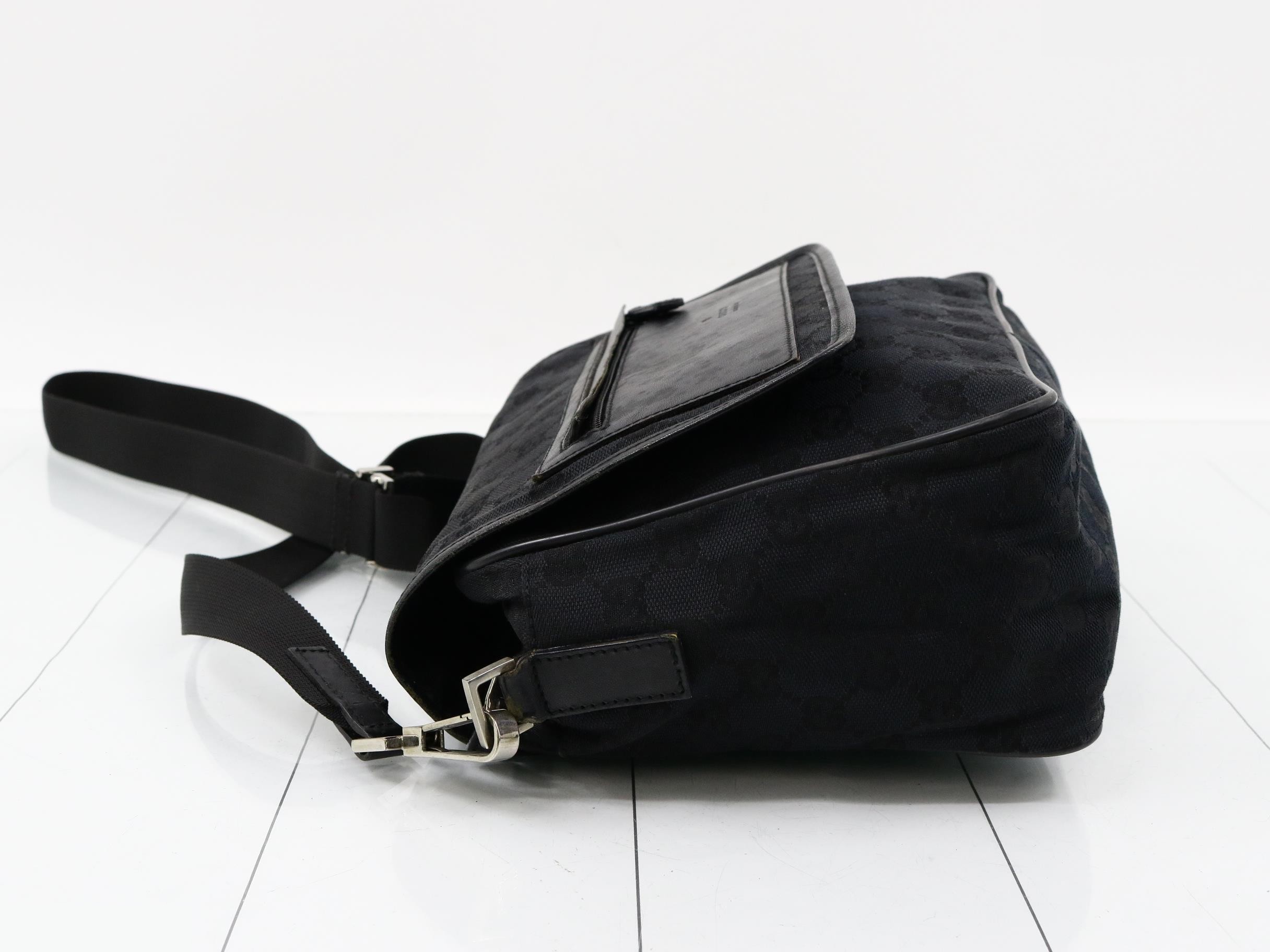 Shoulder bag GG canvas — view 4