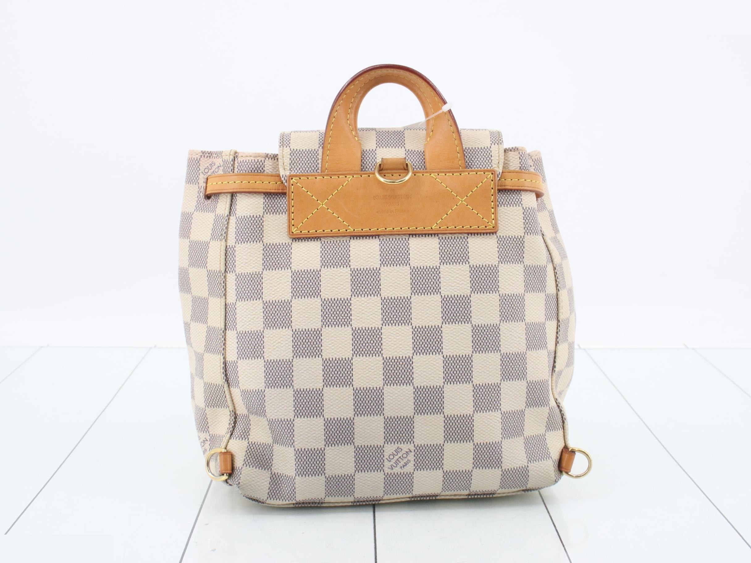 Damier Azur Speron Backpack — view 2