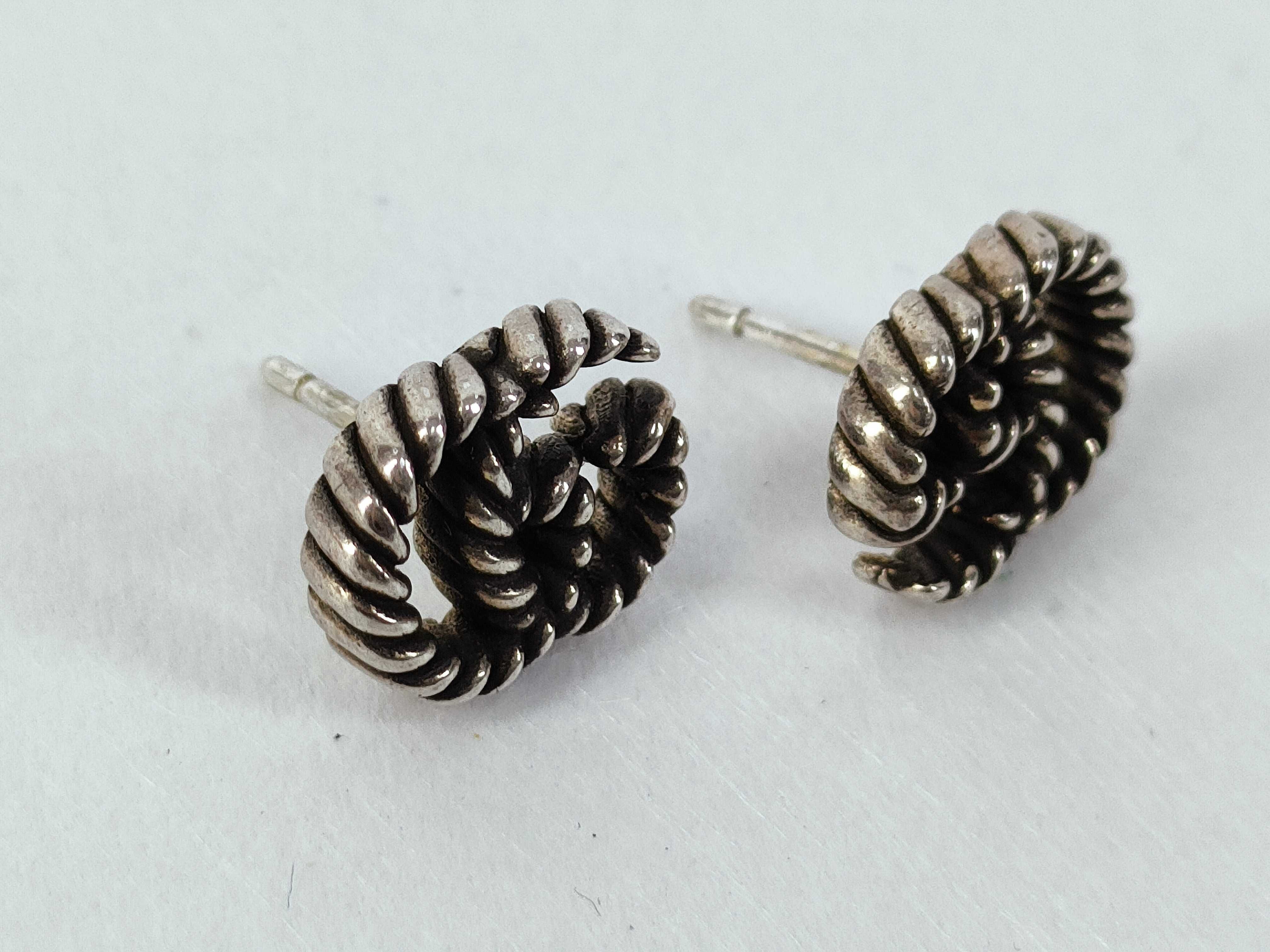GG Marmont Double G Earrings, Silver AG925 Earrings — view 2