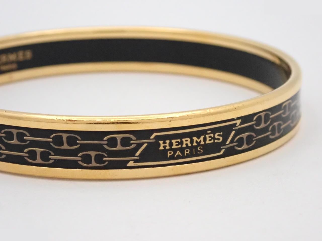 Bangle, Emaille Chaine d'Ancre, Wrist circumference approximately 19.5 cm — view 3