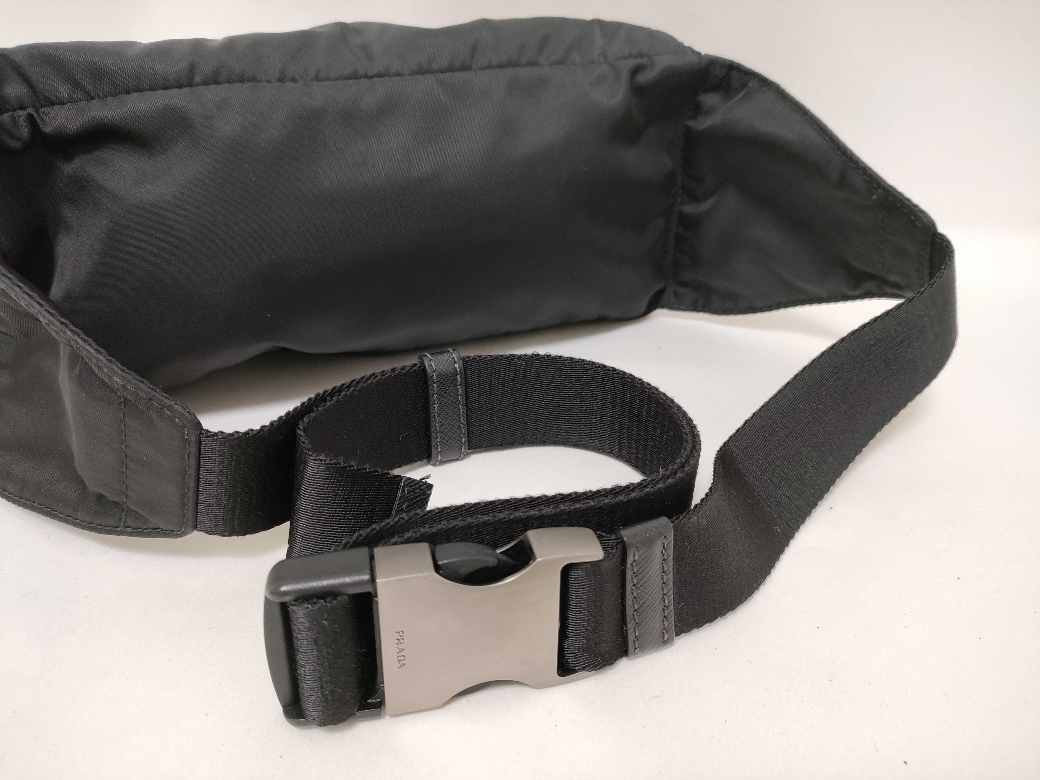 Nylon Prada Current RE-NYLON Waist Bag Body Bag Waist Bag — view 3