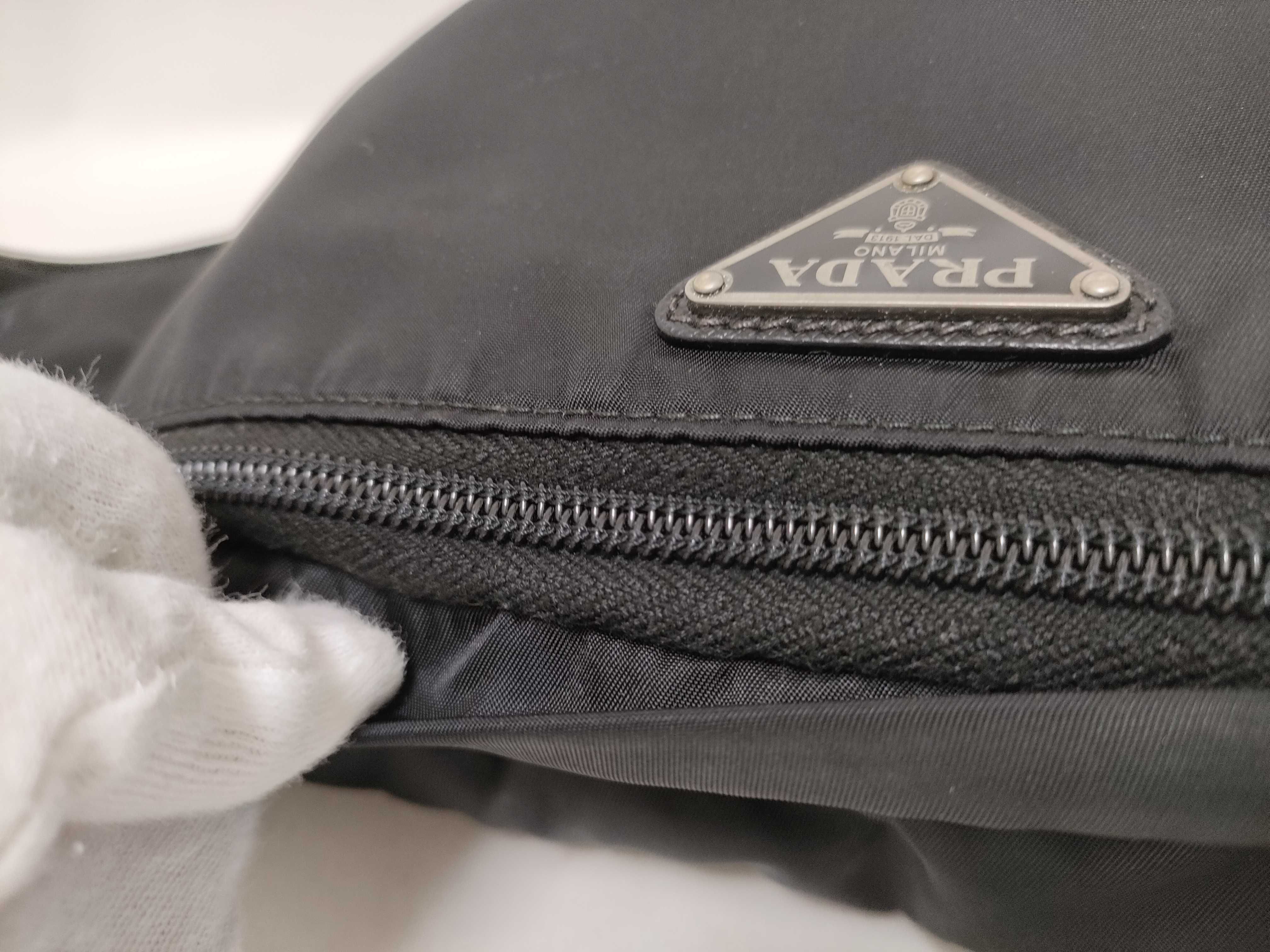 Nylon Prada Current RE-NYLON Waist Bag Body Bag Waist Bag — view 8
