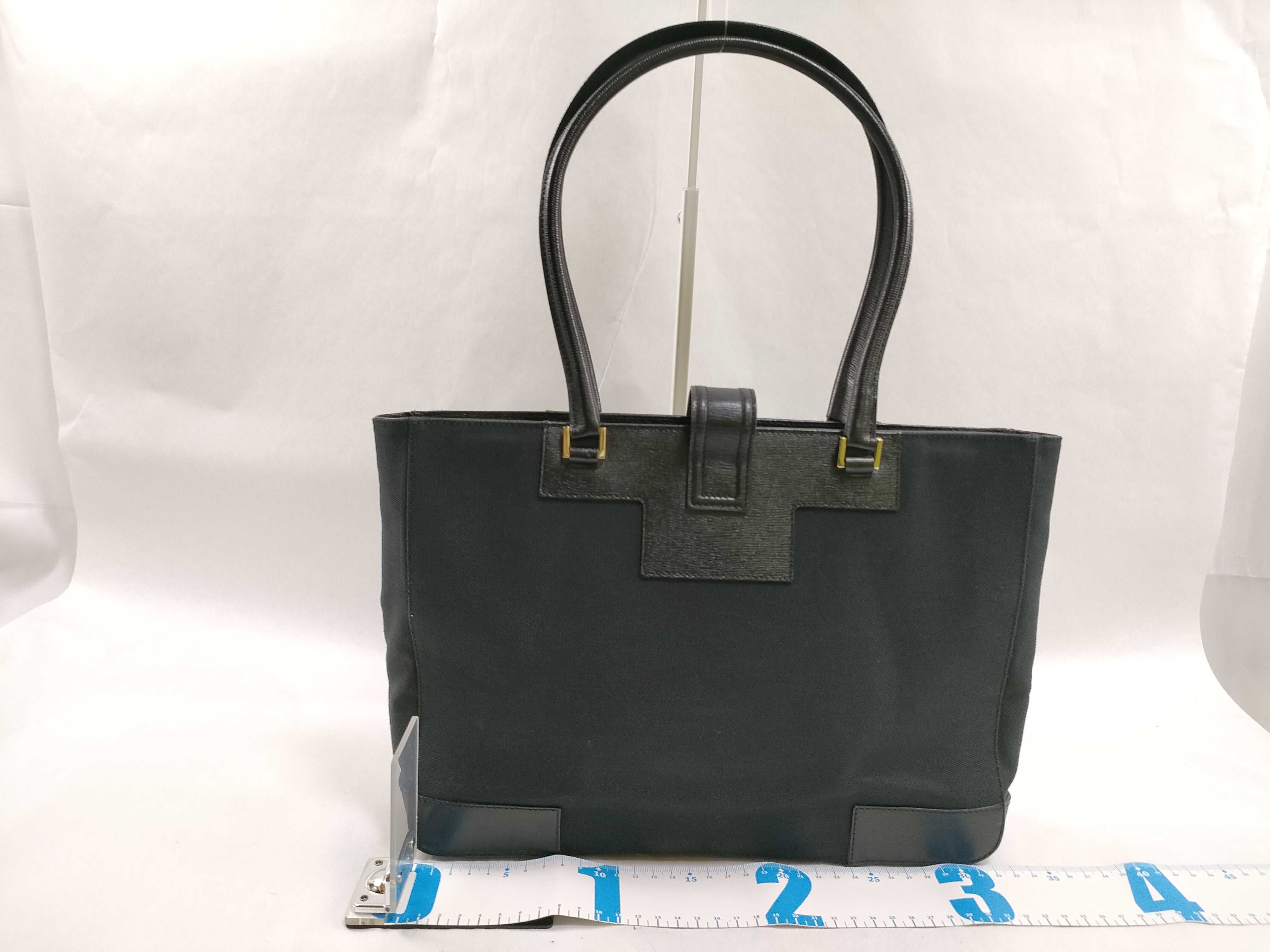 GG Canvas 【S】866 Gucci GG Canvas 02.1109.001998 Gold Hardware Tote Bag — view 2