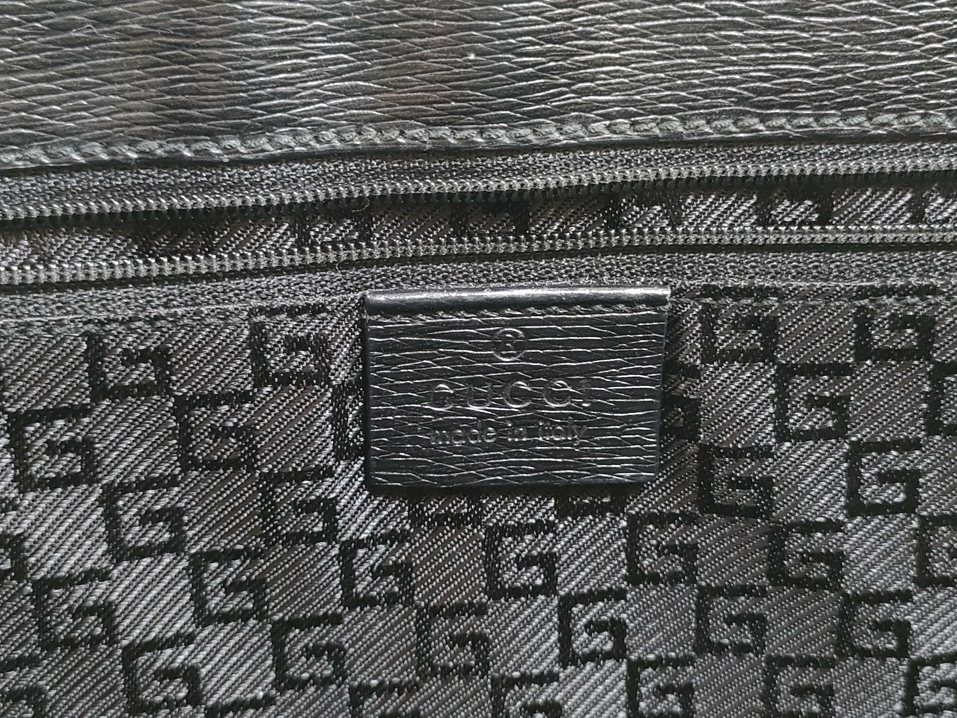 GG Canvas 【S】866 Gucci GG Canvas 02.1109.001998 Gold Hardware Tote Bag — view 9