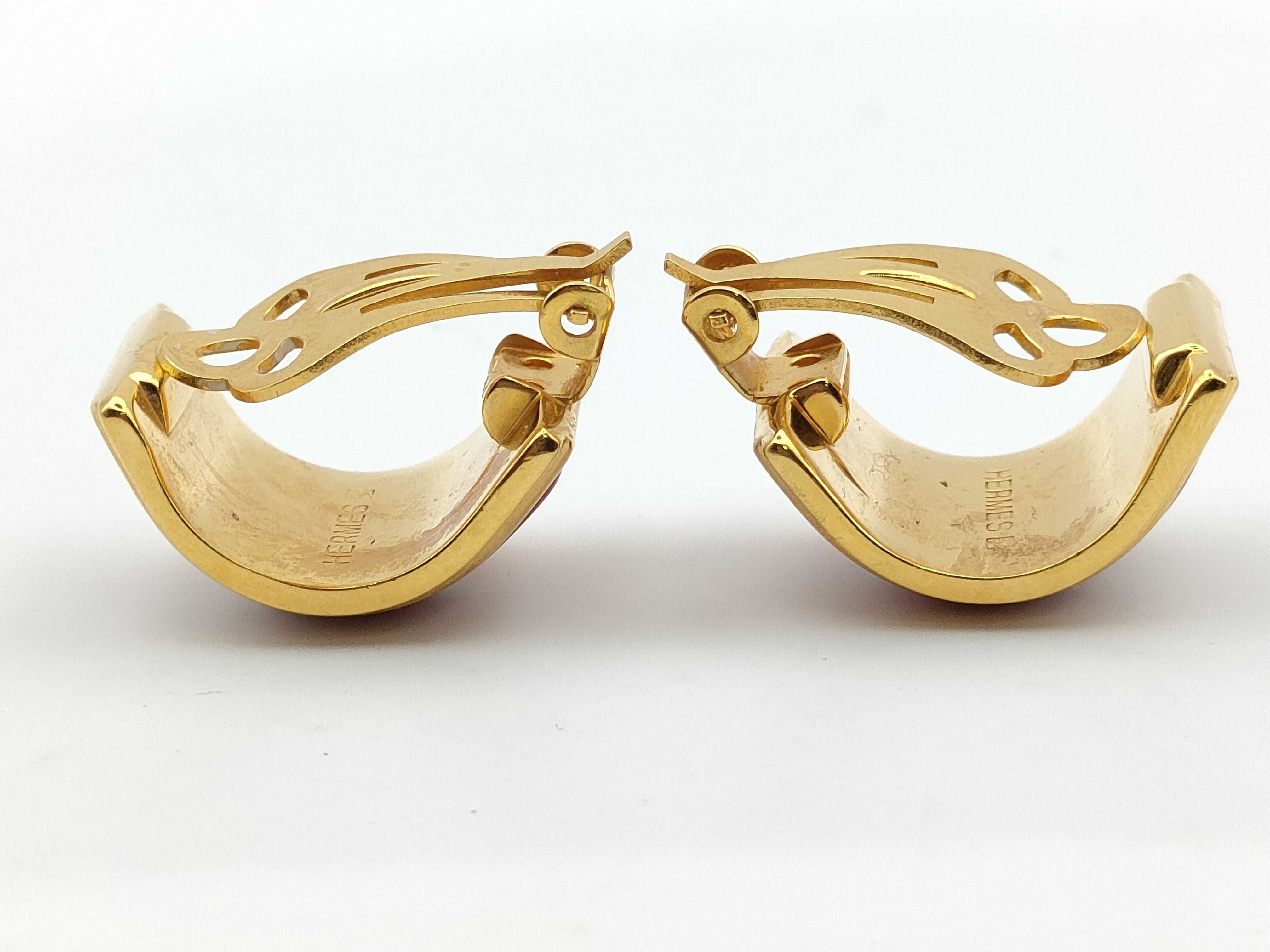 enamel earrings — view 3