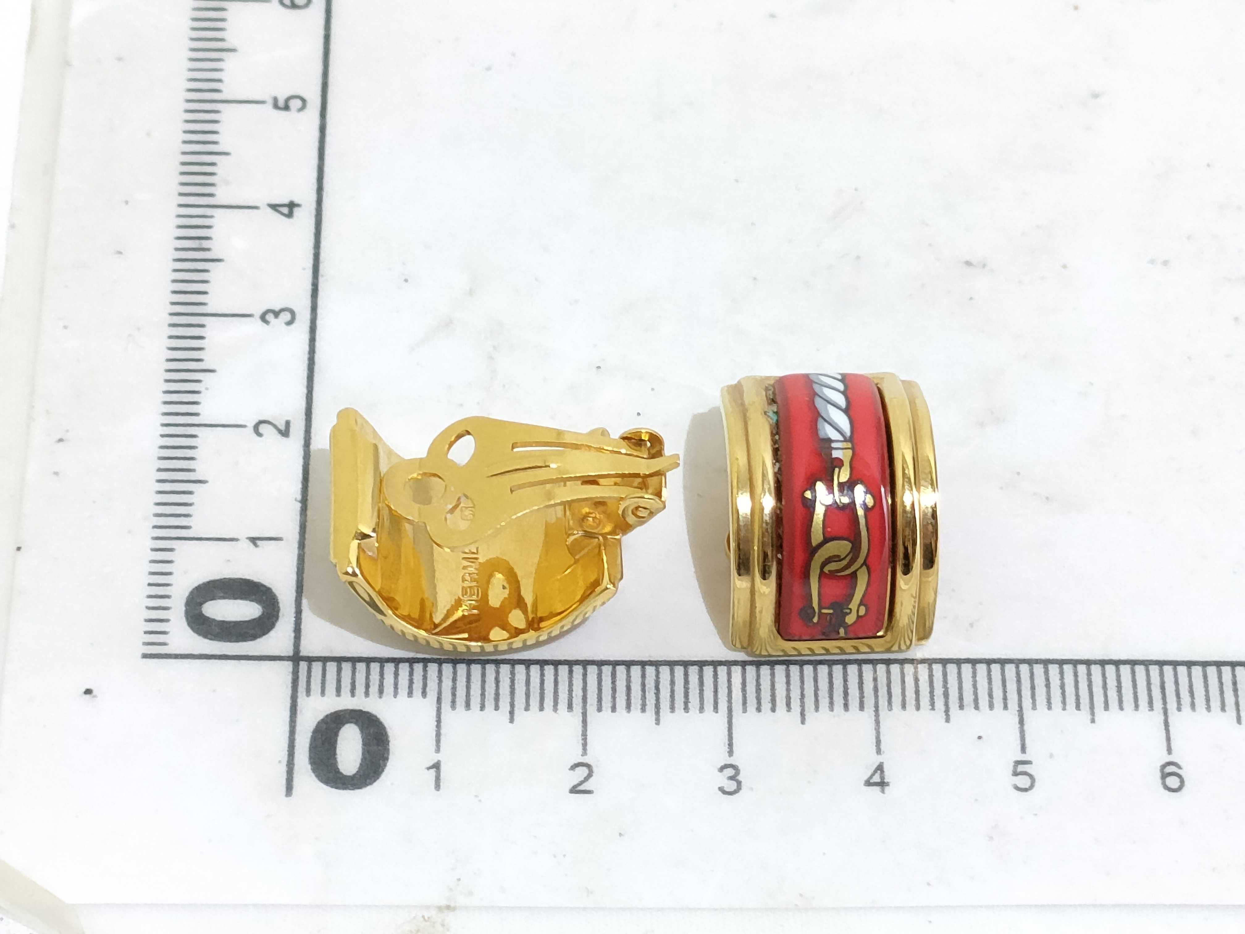 enamel earrings — view 6