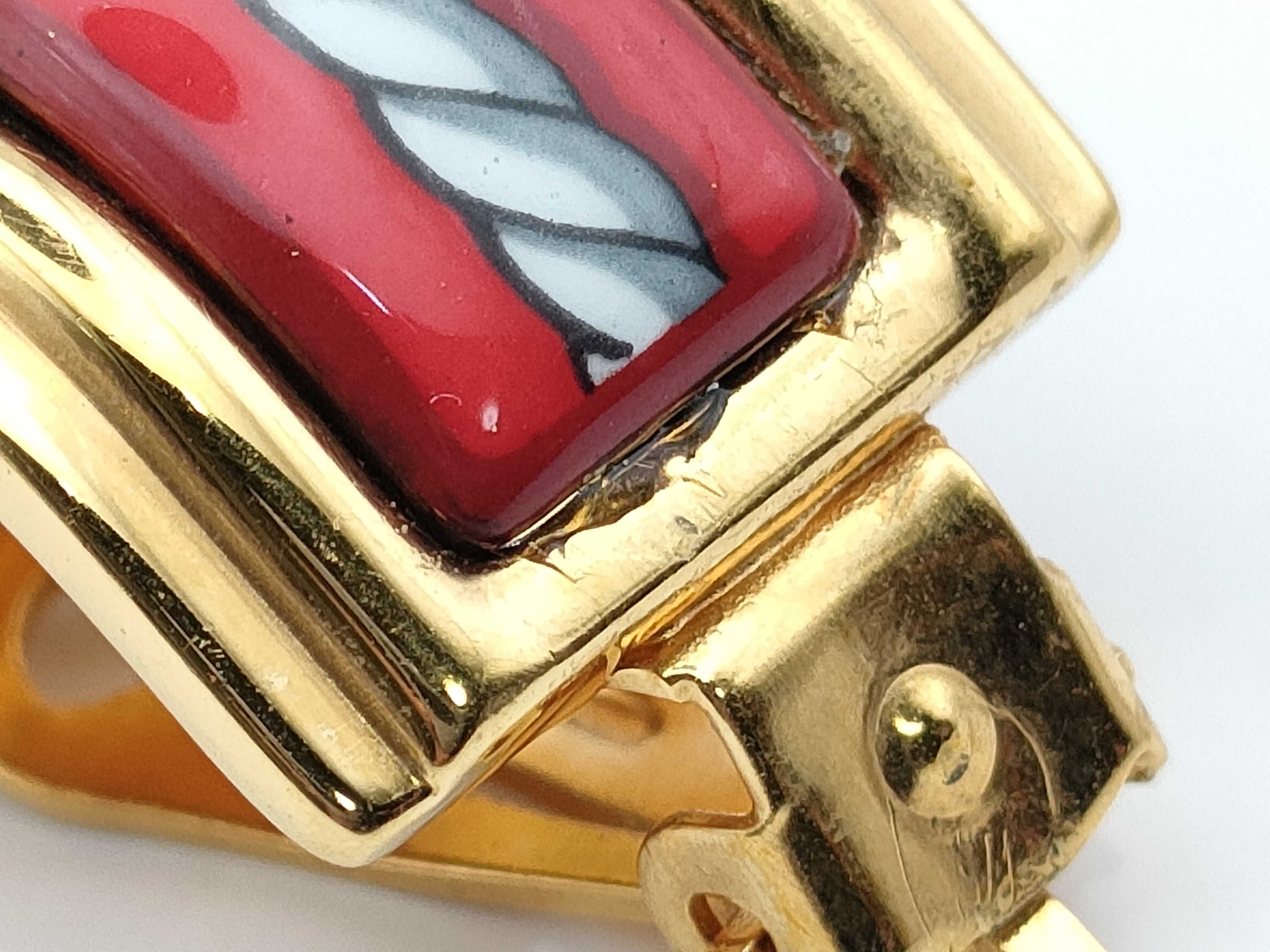 enamel earrings — view 8