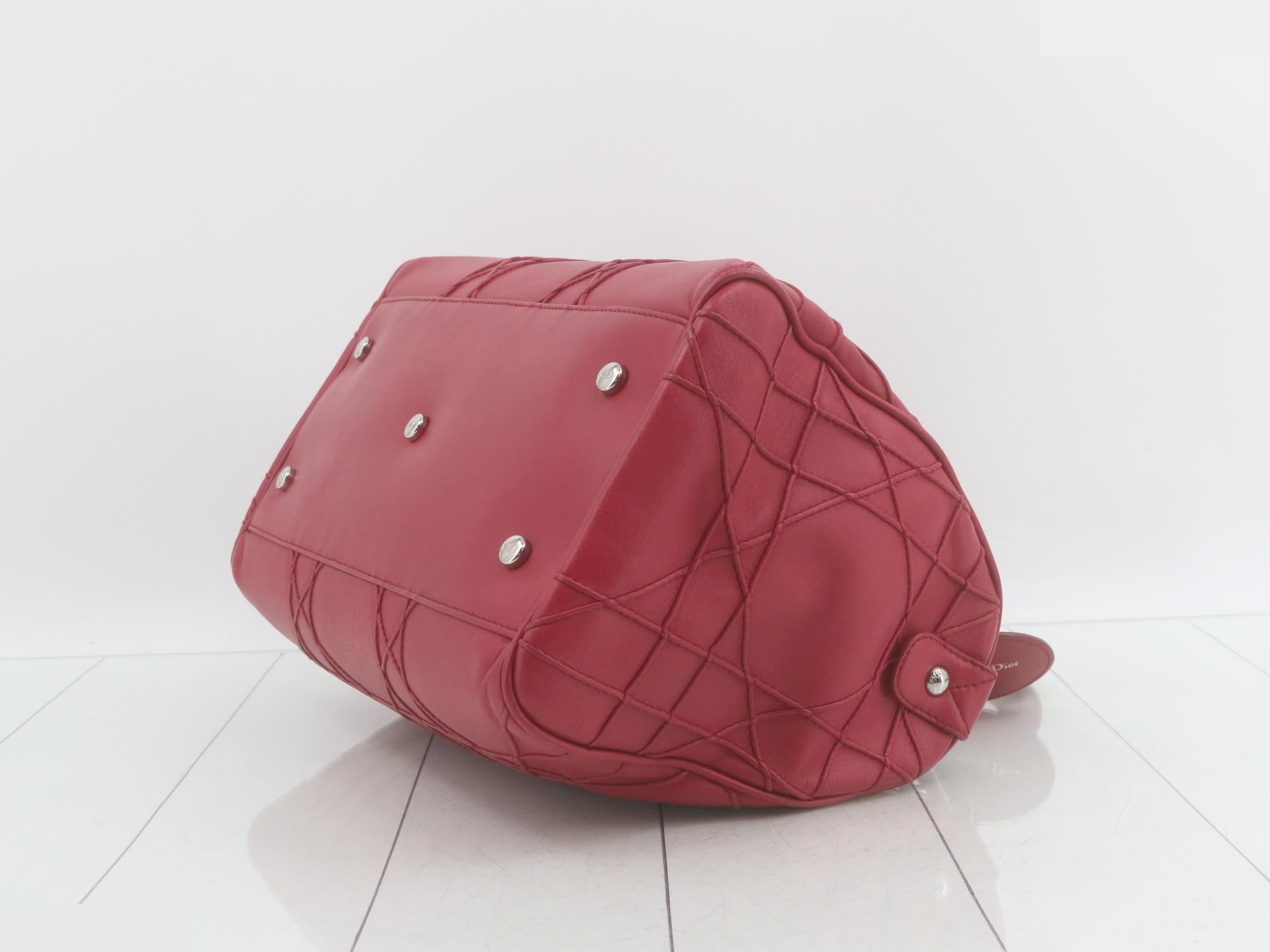 Granville Cannage Leather Handbag — view 6
