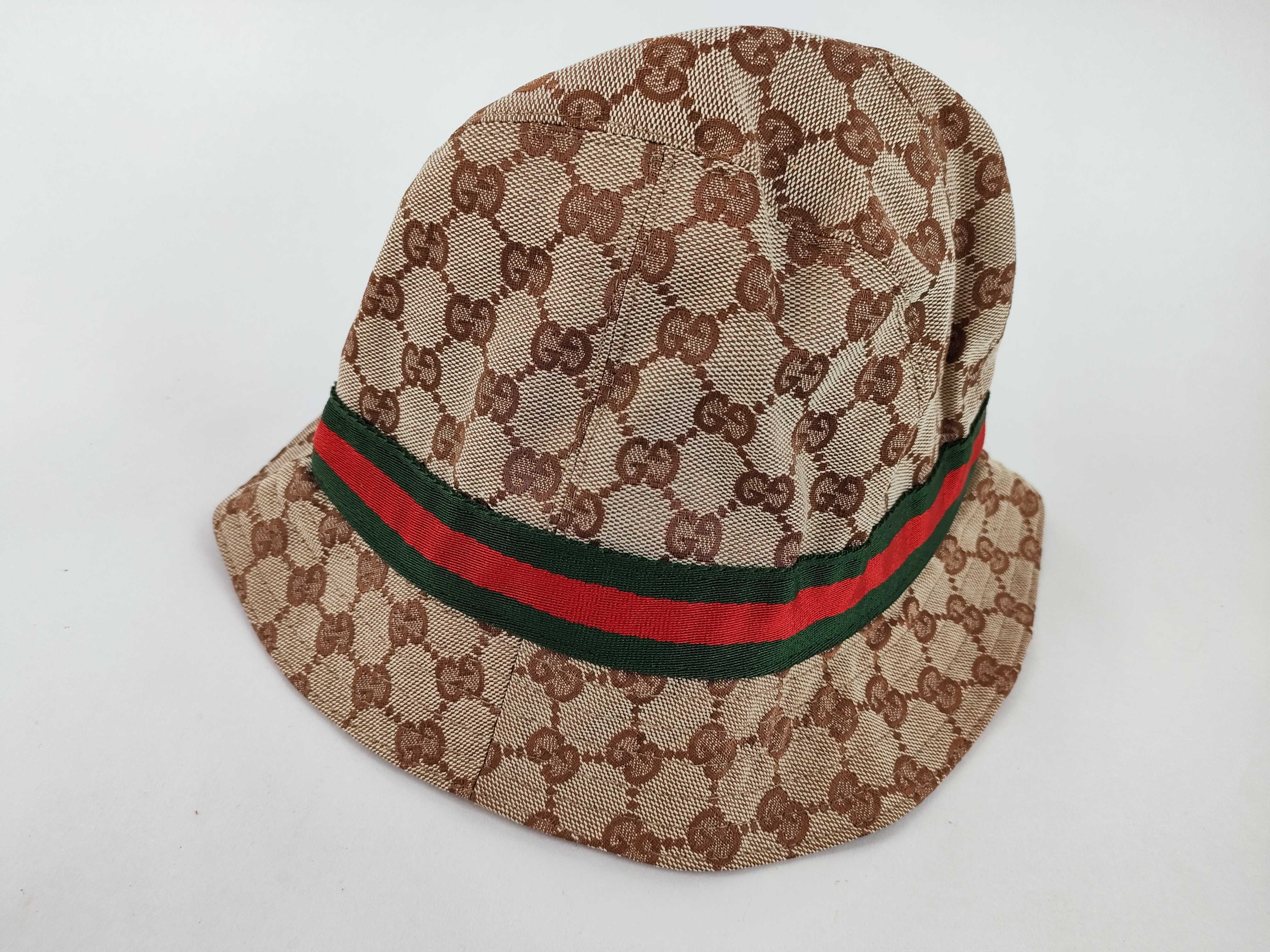 GG Supreme Gucci GG Canvas Sherry Line Bucket Hat and other accessories — view 4