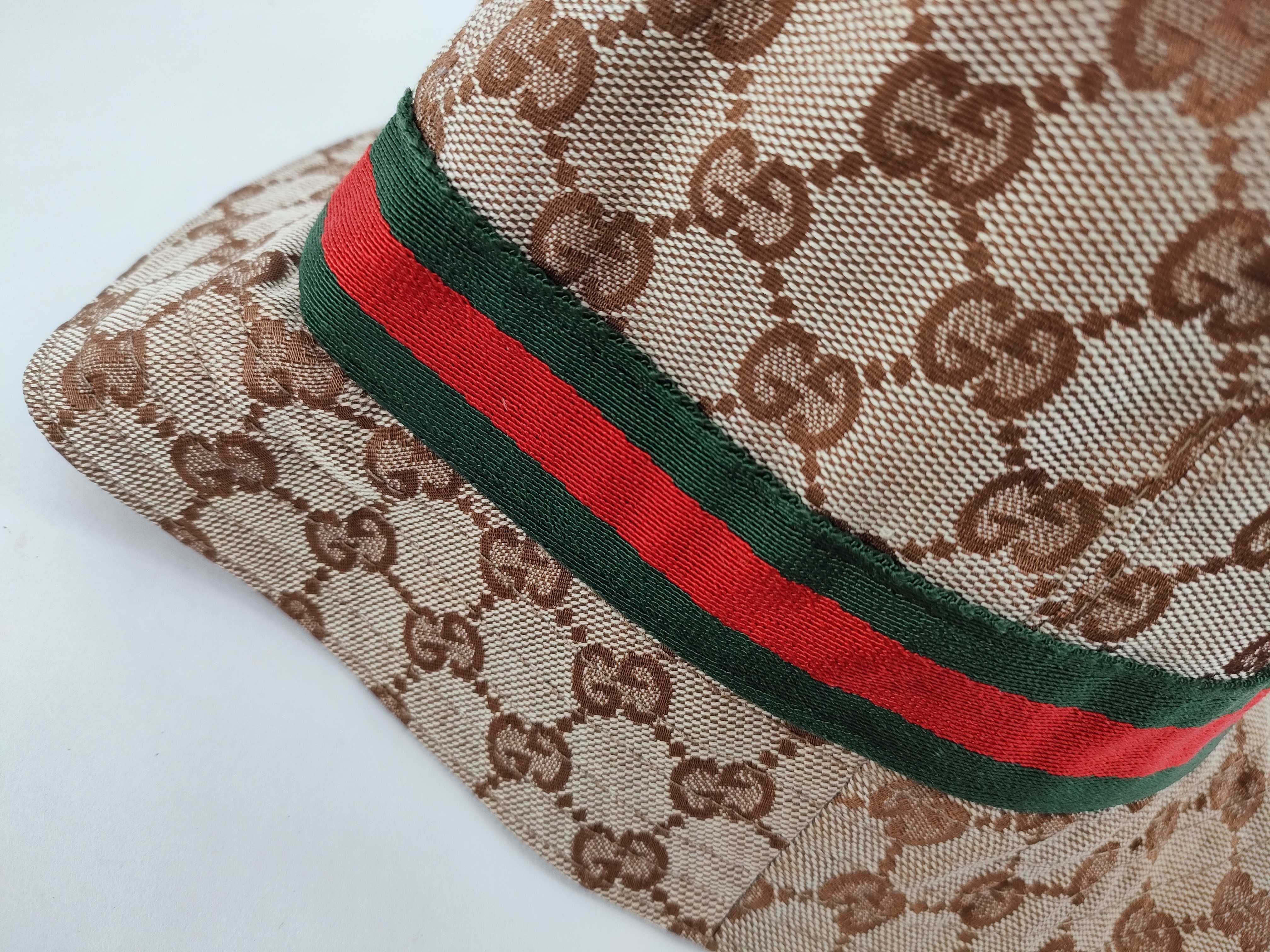 GG Supreme Gucci GG Canvas Sherry Line Bucket Hat and other accessories — view 8