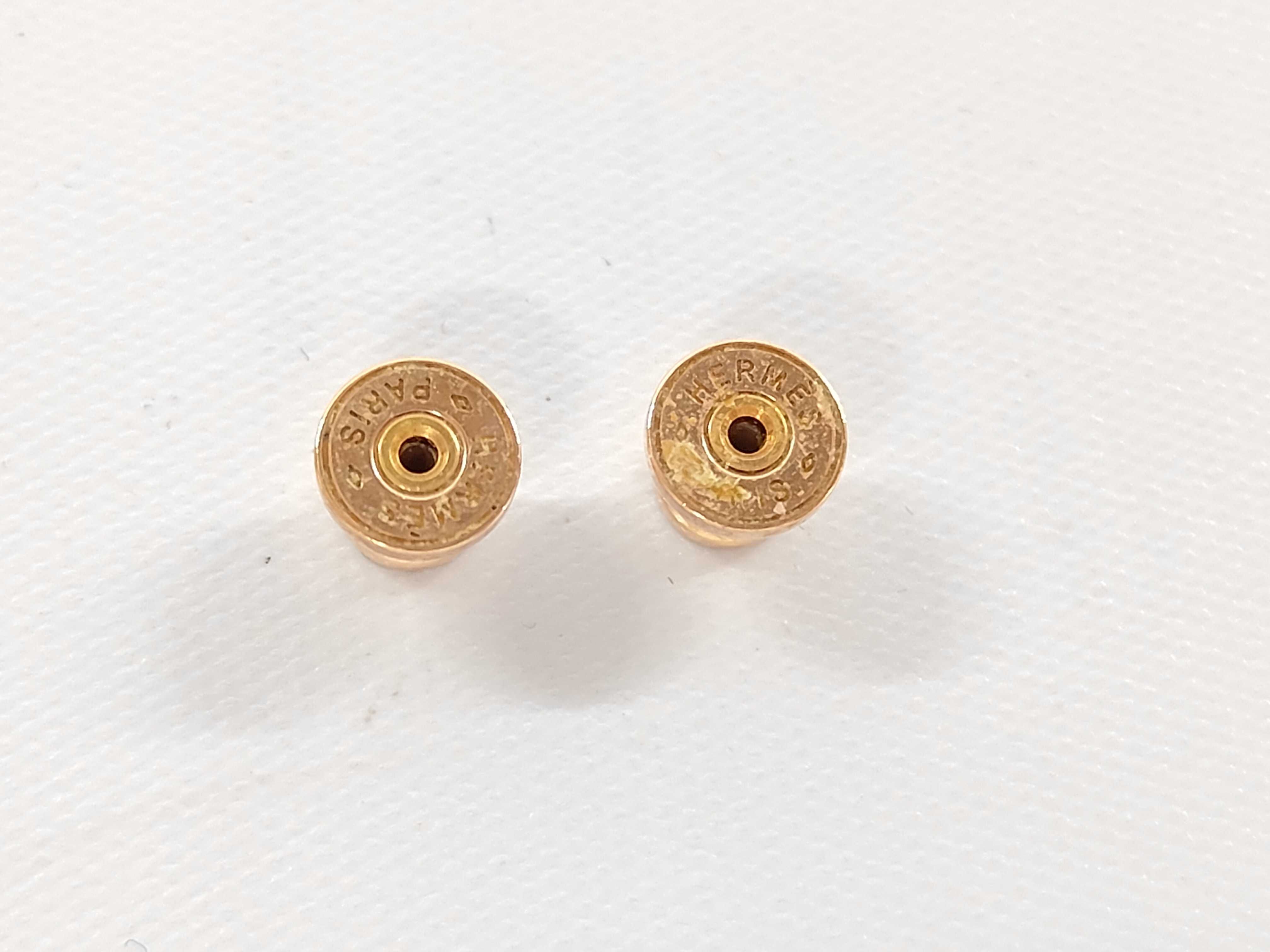 Pink GP Hardware Pop H Earrings — view 5