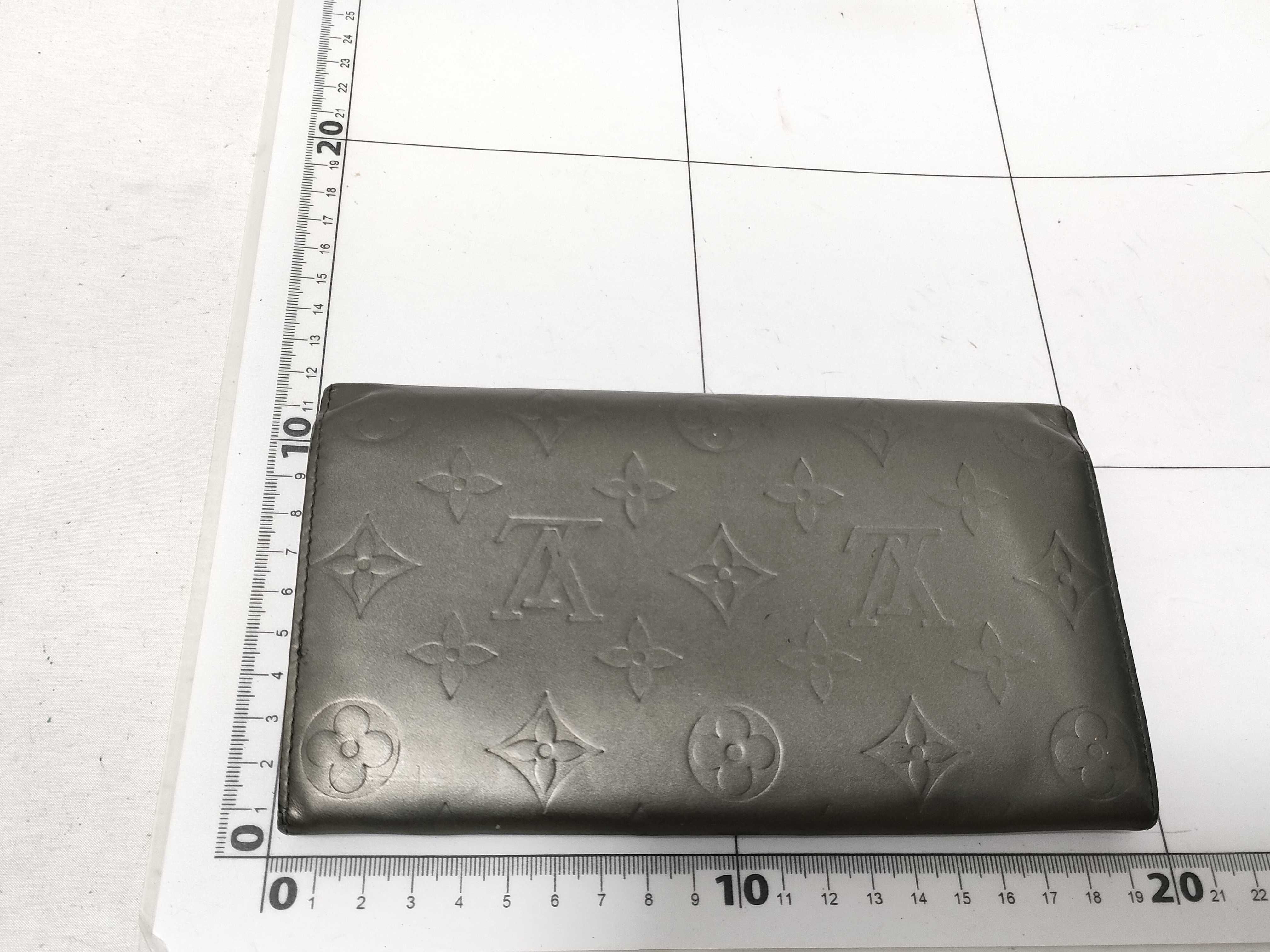 Monogram Matte Sarah Wallet — view 2