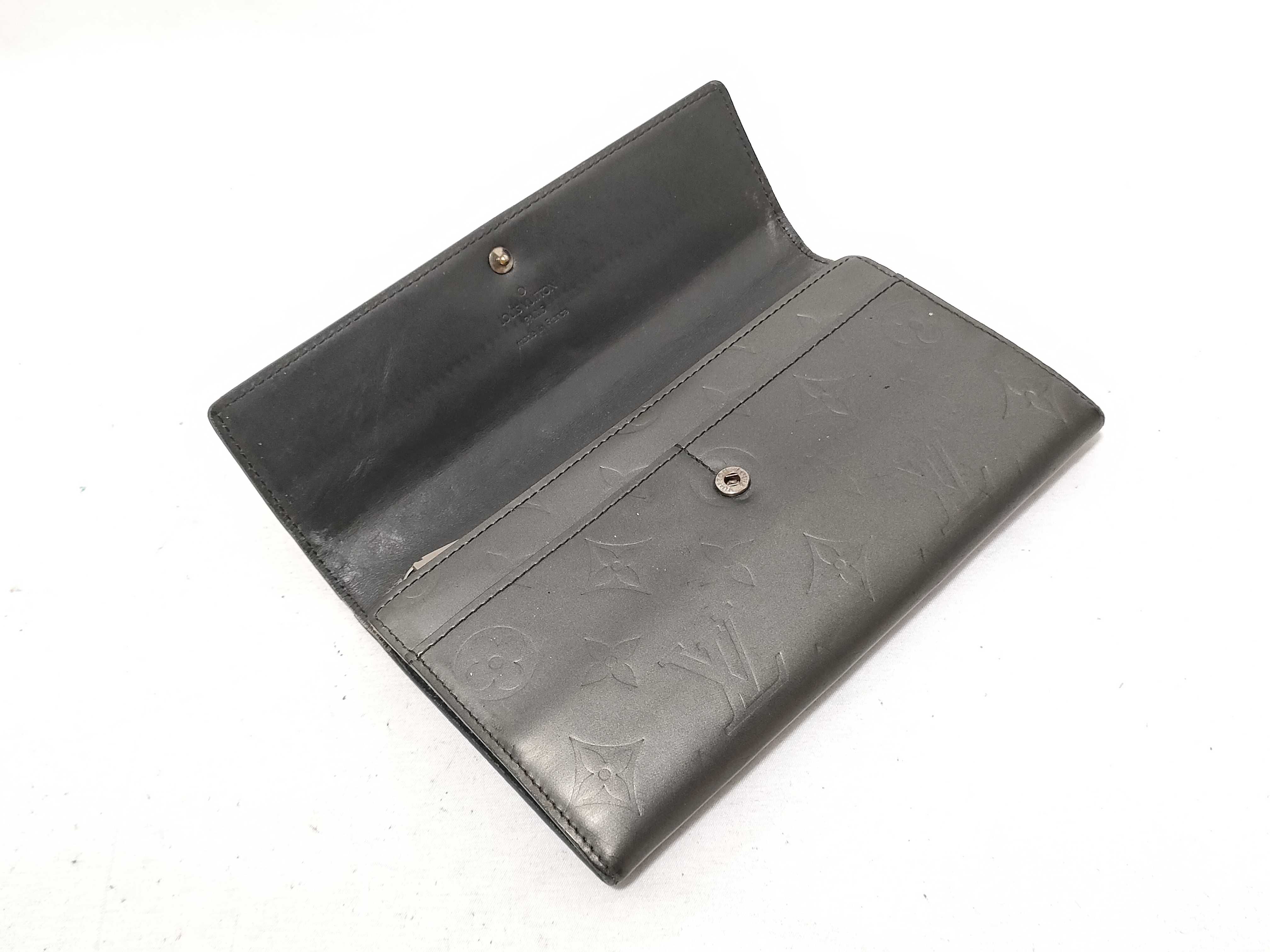 Monogram Matte Sarah Wallet — view 12