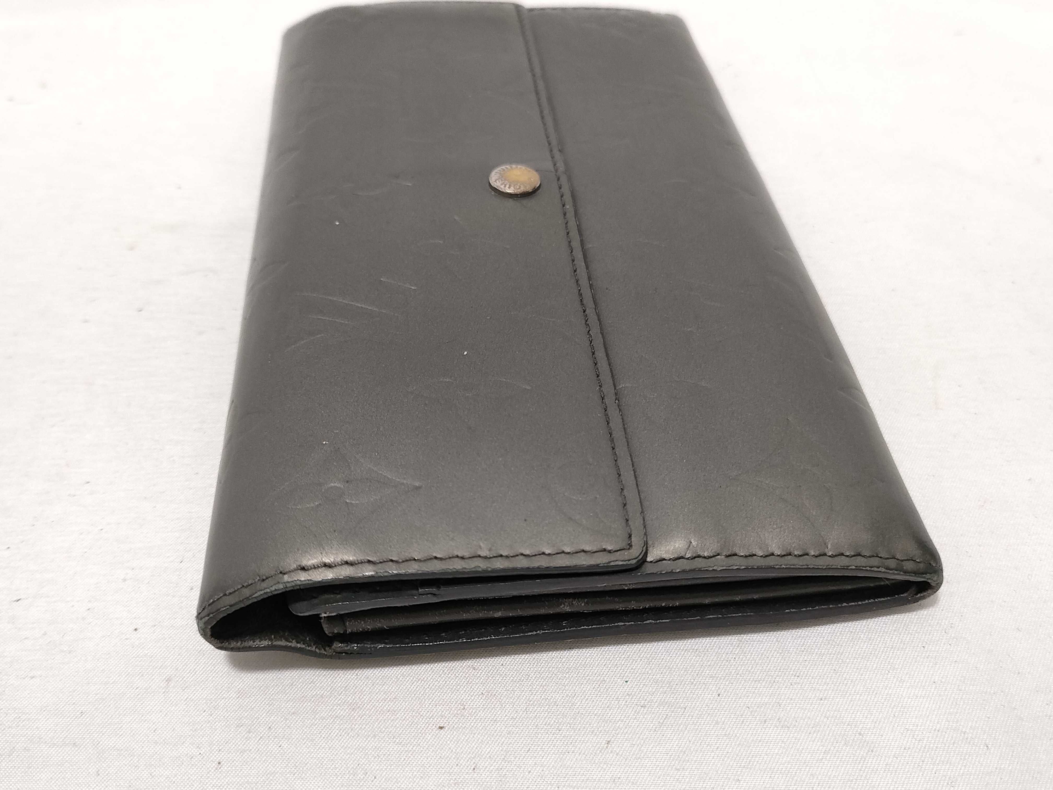 Monogram Matte Sarah Wallet — view 5