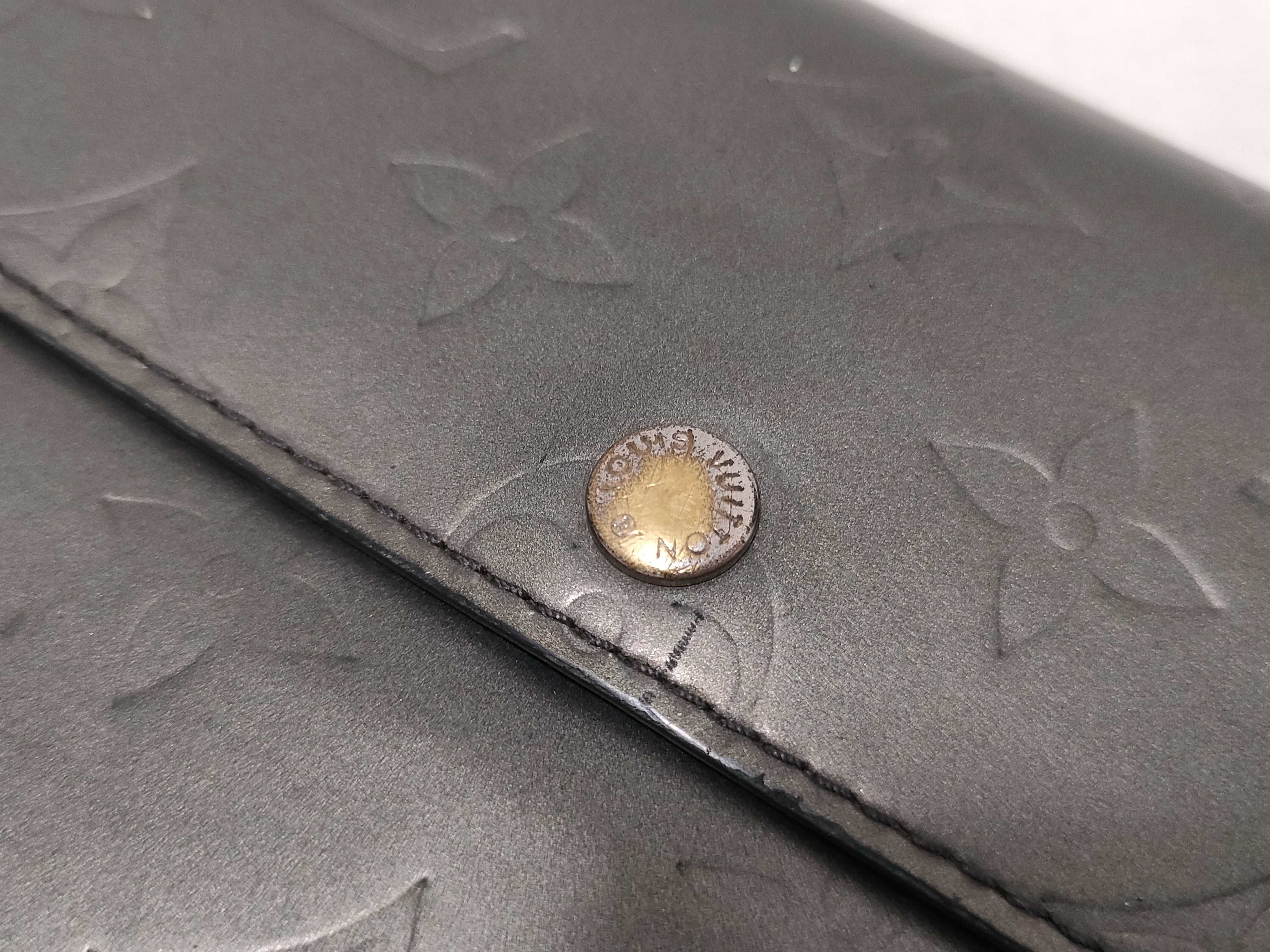 Monogram Matte Sarah Wallet — view 7