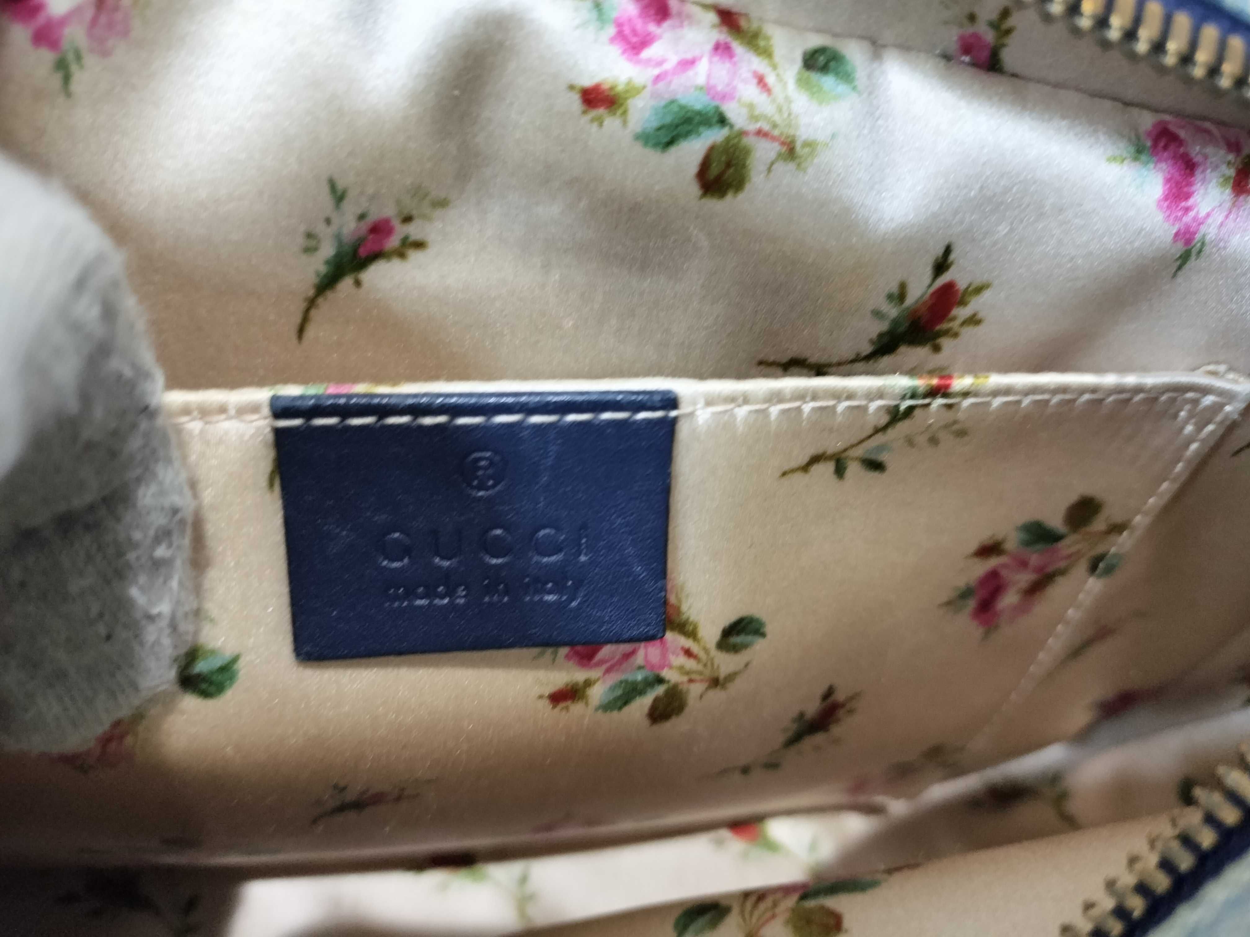 GG Denim Shoulder Bag — view 12