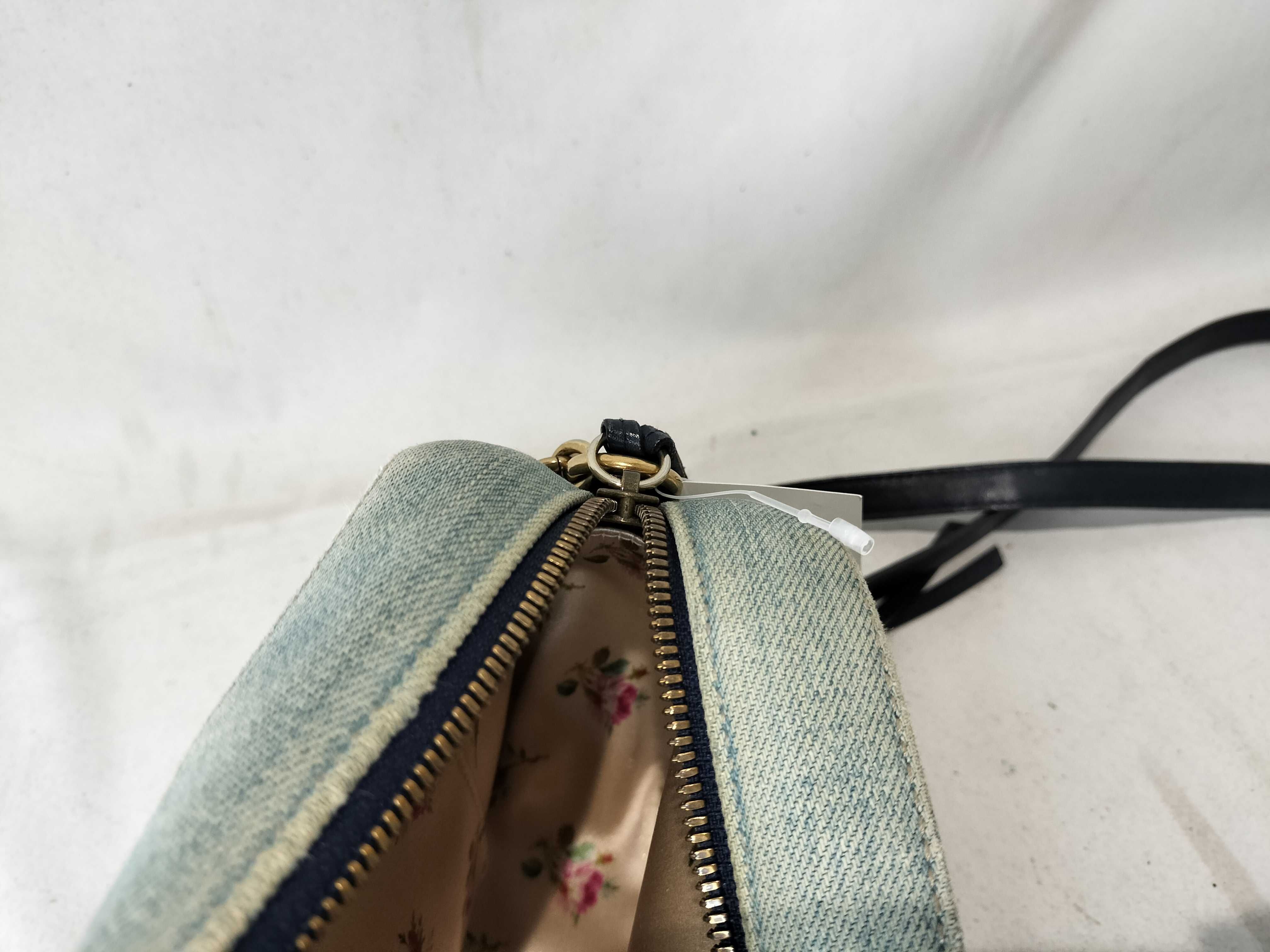 GG Denim Shoulder Bag — view 13