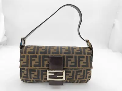 Zucca pattern semi-shoulder bag