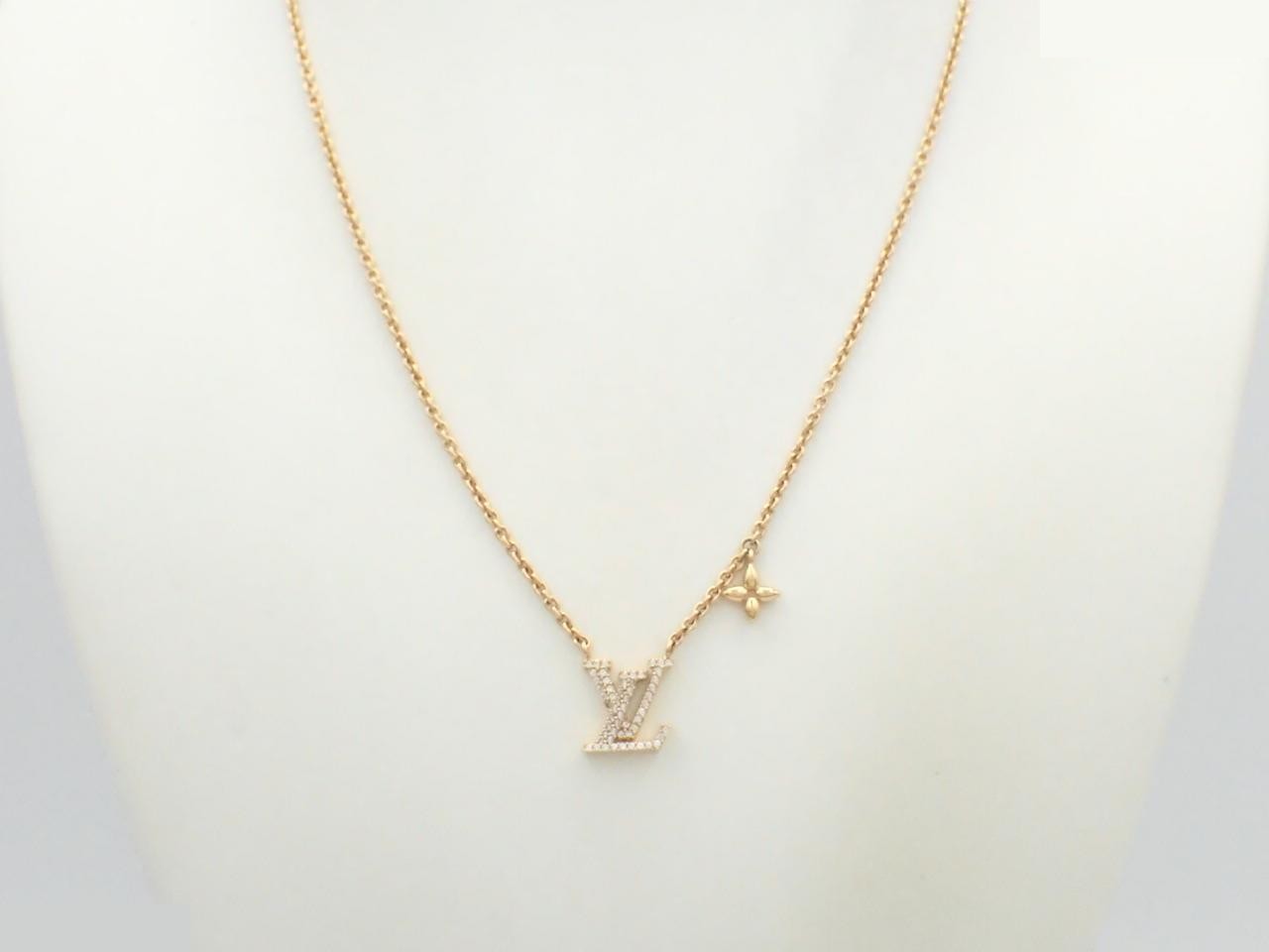 LV Iconic Rhinestone Necklace — view 3