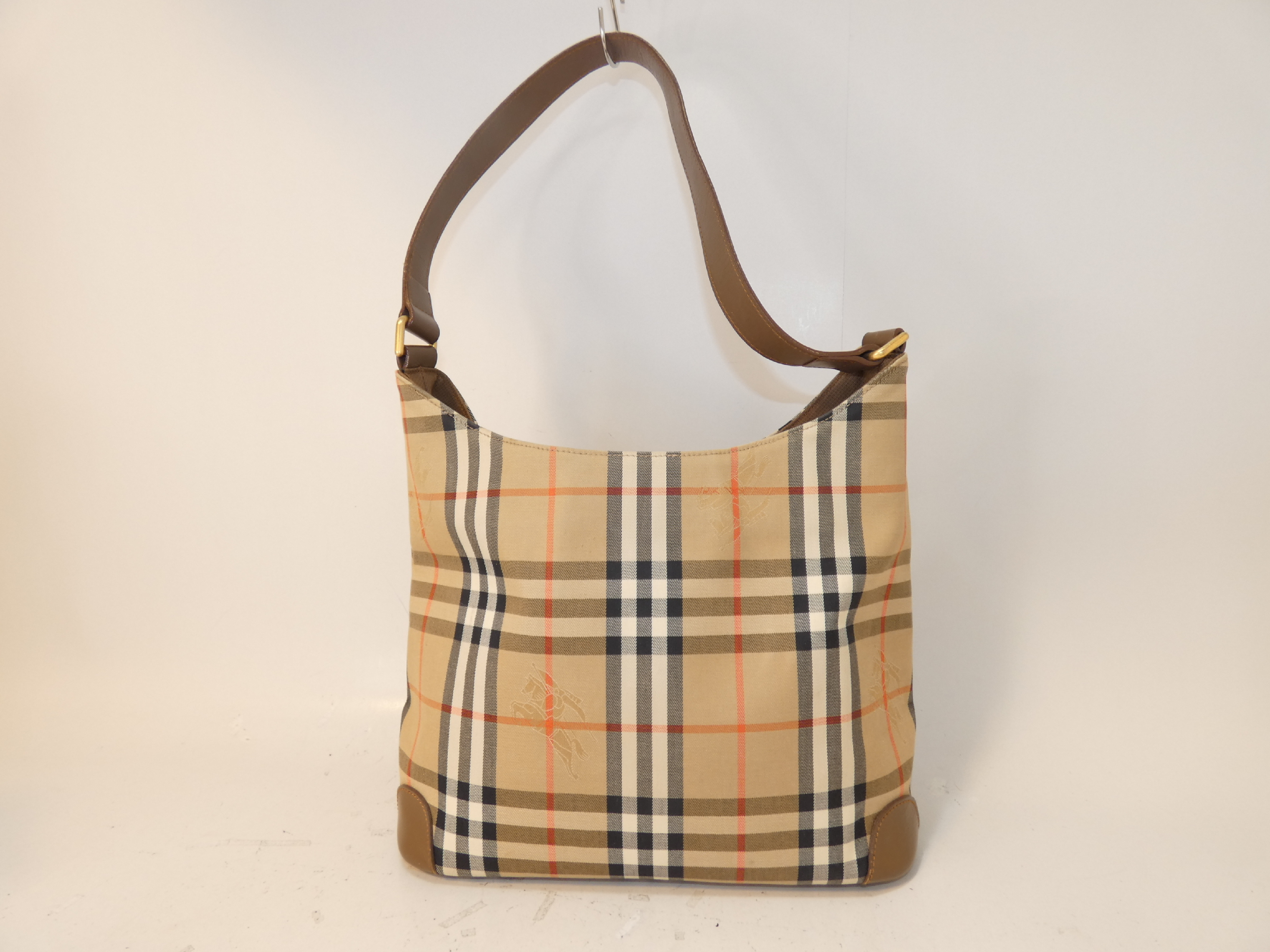 Nova Check Horse Shoulder Bag — view 2